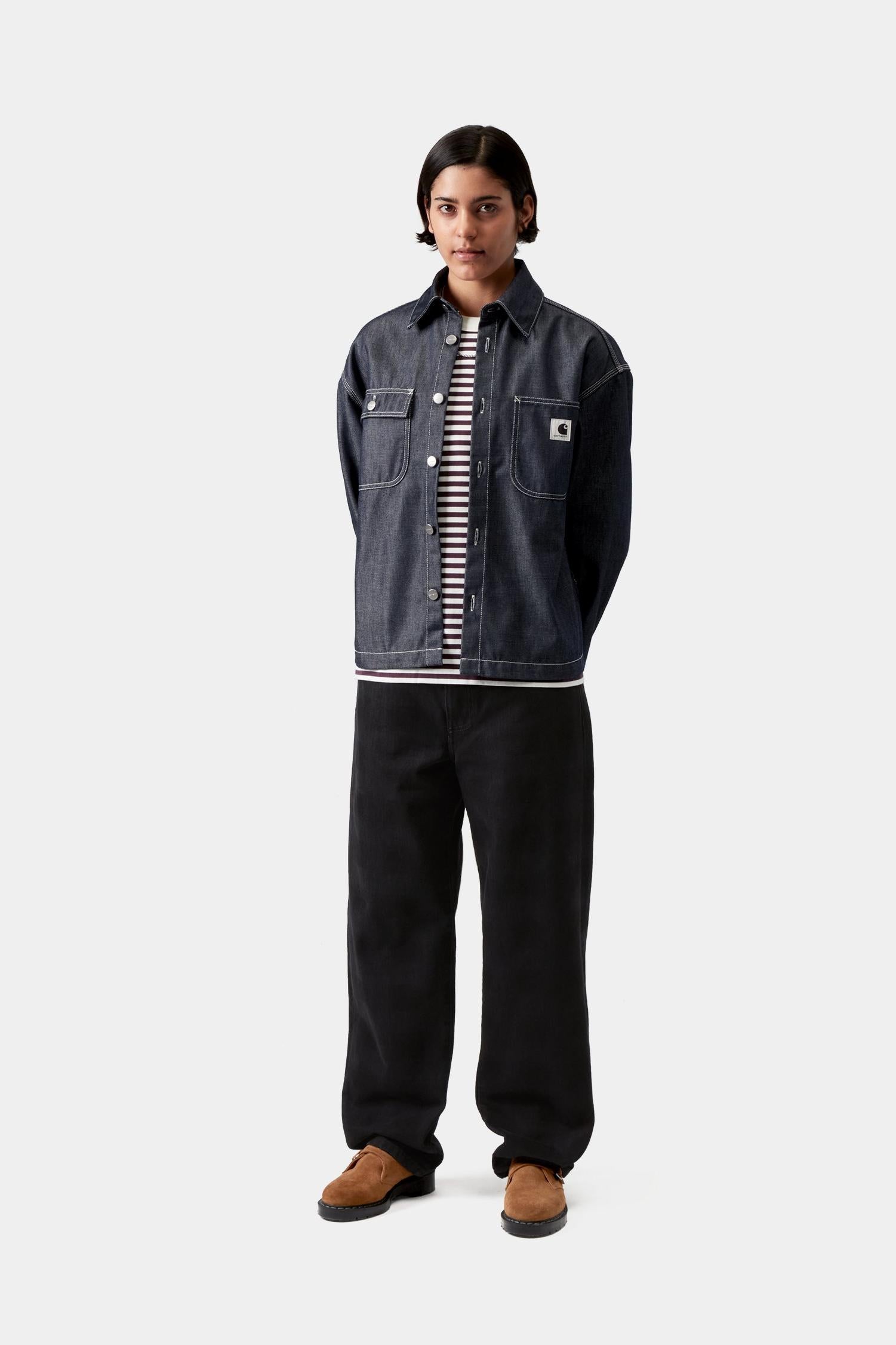 Louis Shirt Jacket Blue (Rigid)