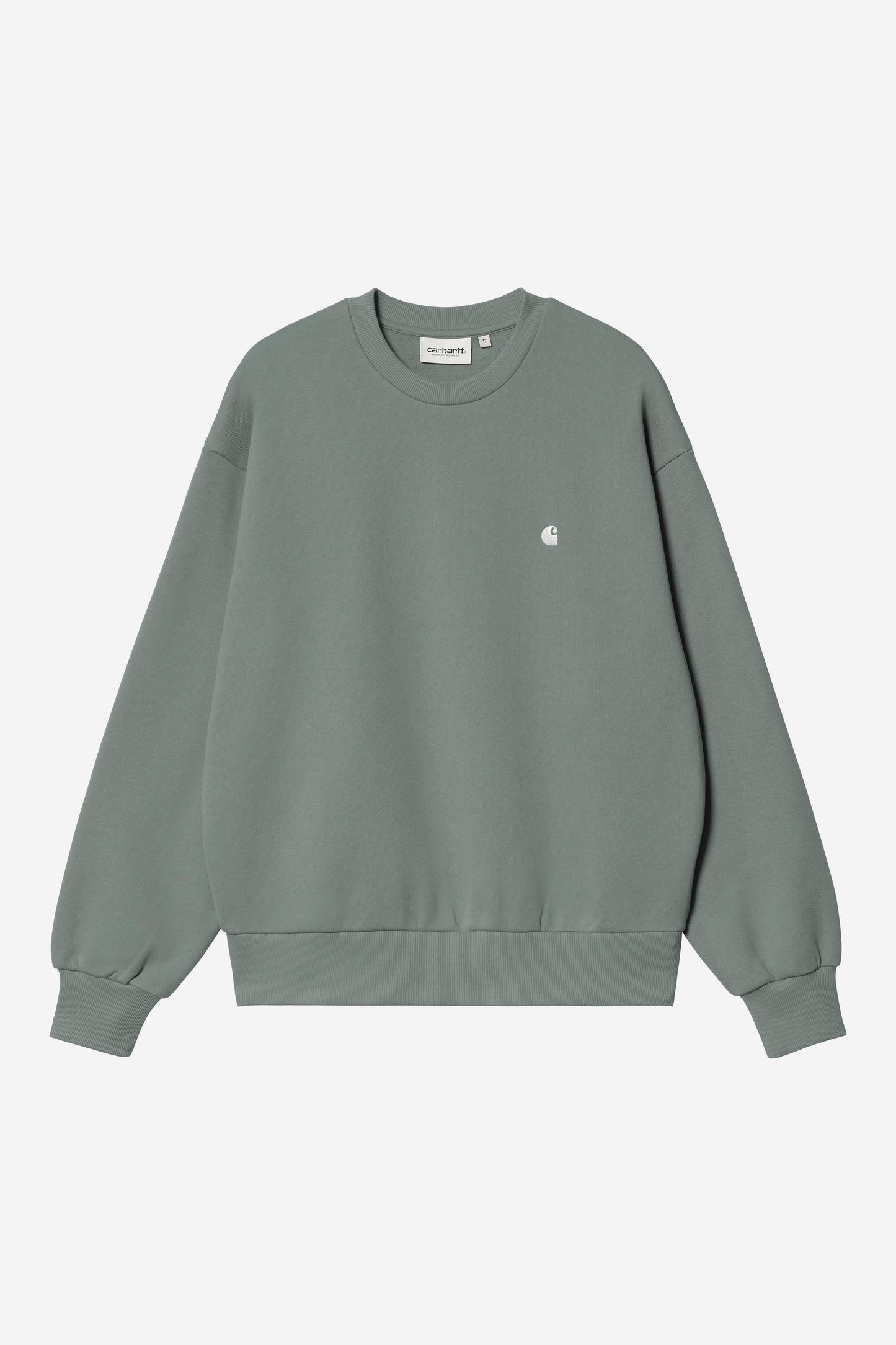 Casey Sweatshirt Velvet Green / Silver