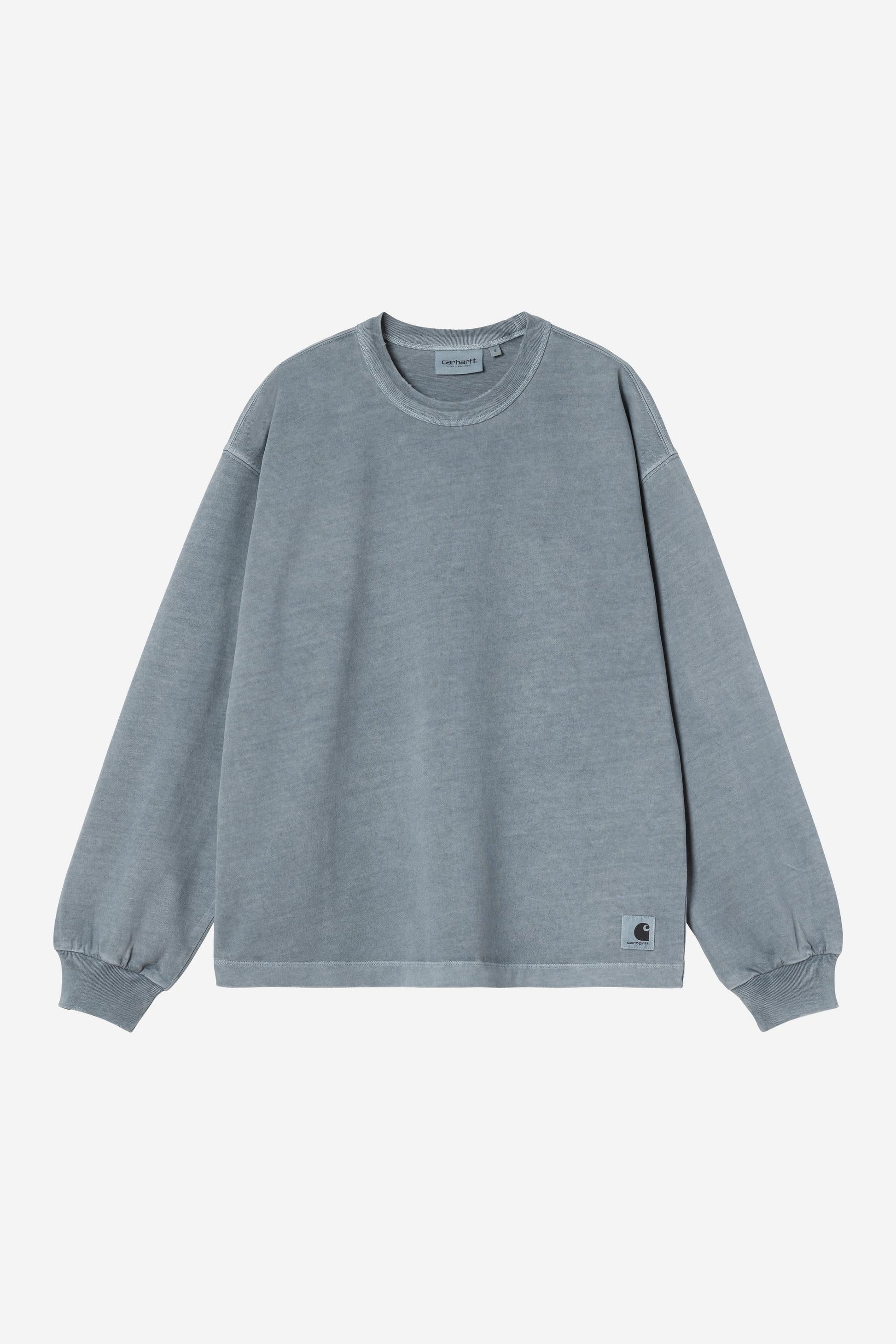 Long Sleeve Torion T-Shirt Office Blue (Grind Wash)