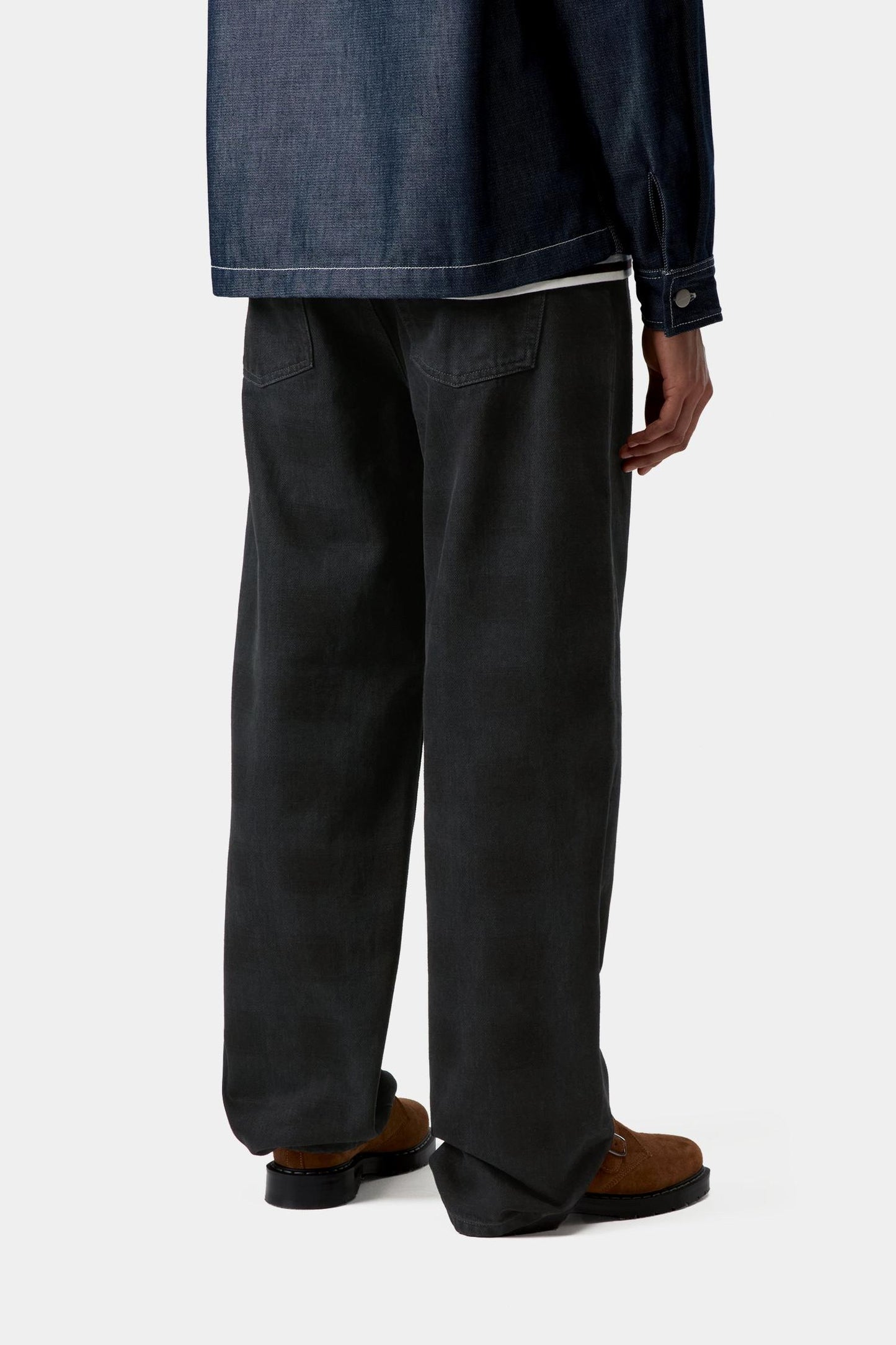 Everson Pant Black (Stone Washed)