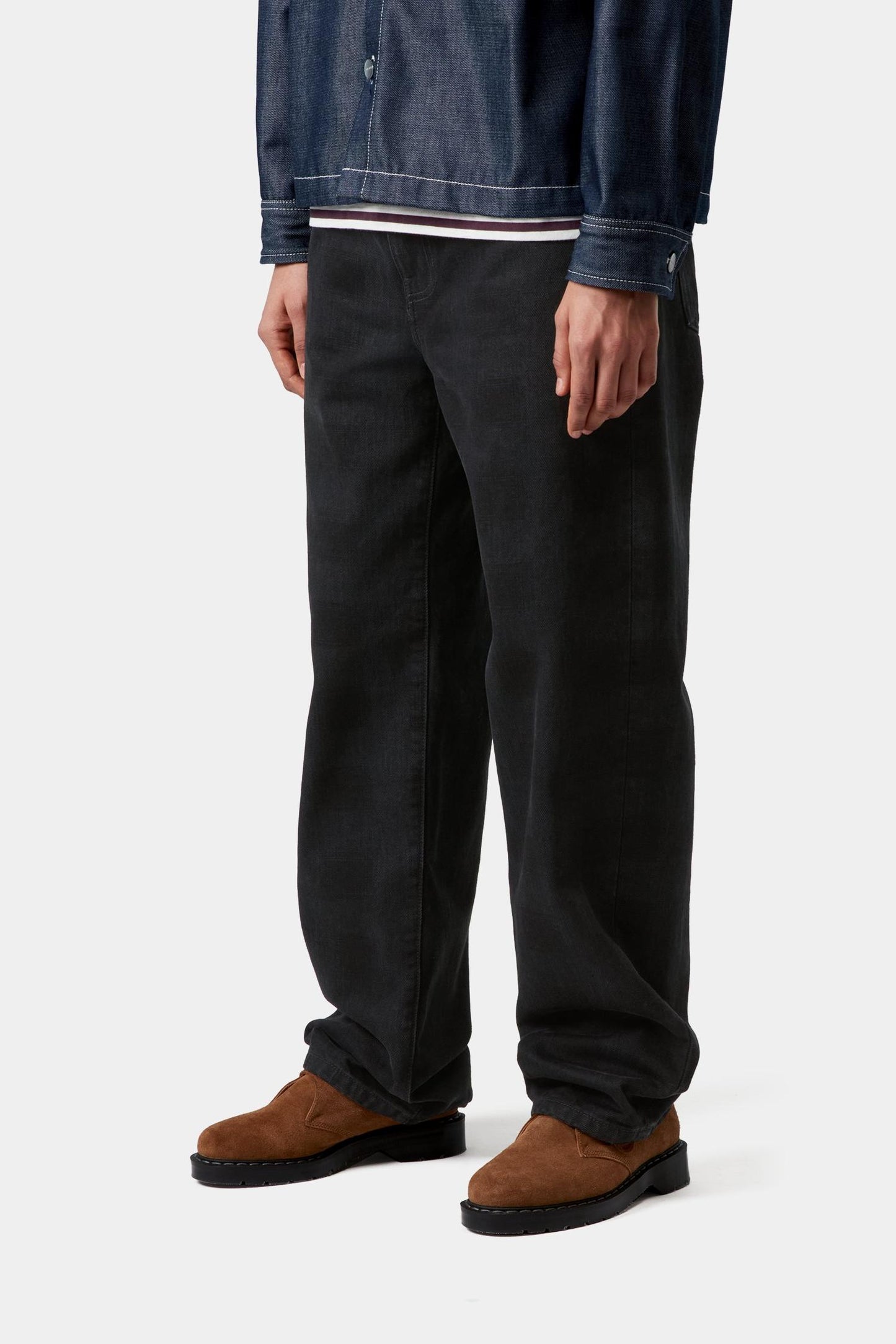 Everson Pant Black (Stone Washed)