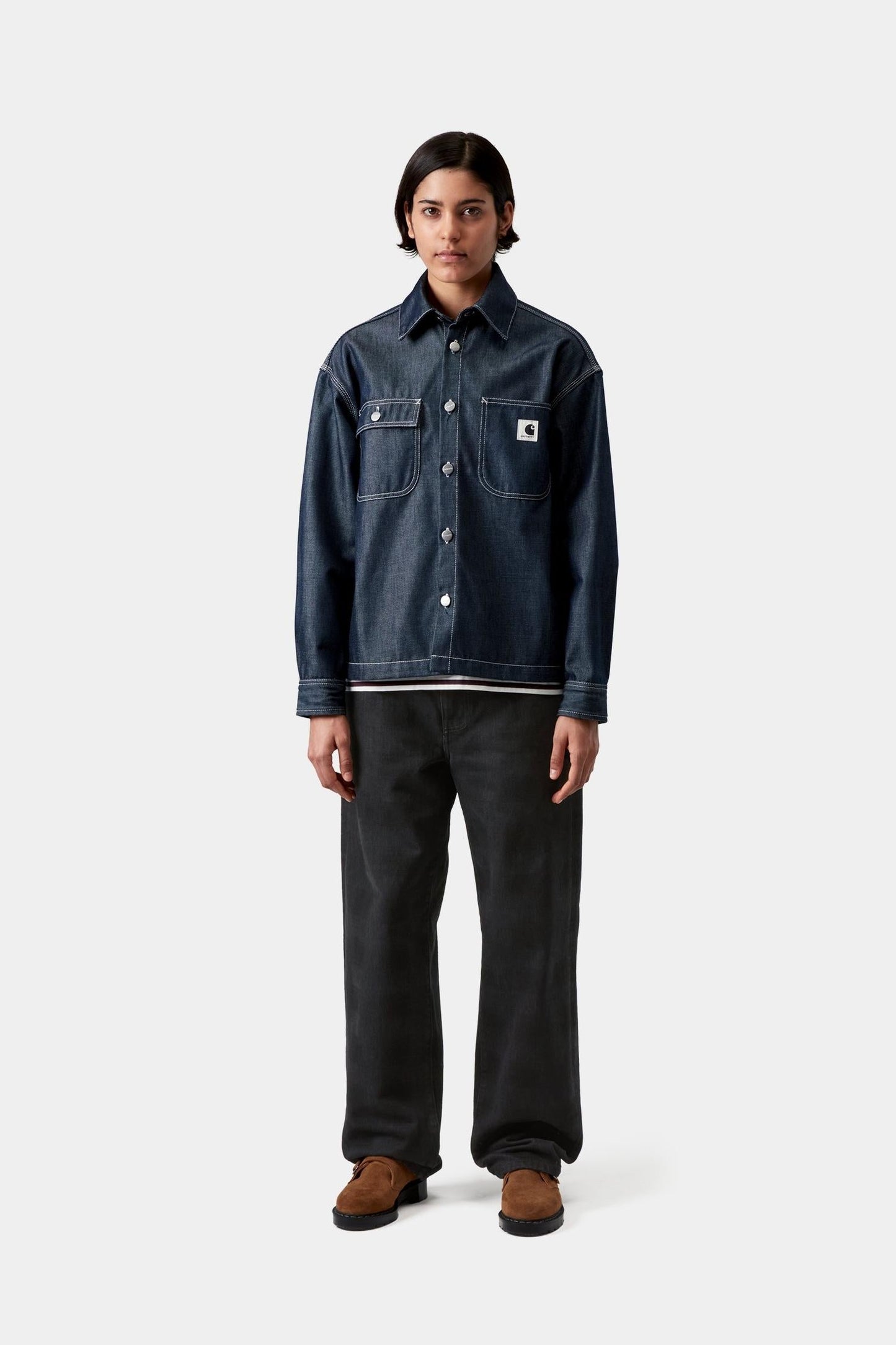 Everson Pant Black (Stone Washed)