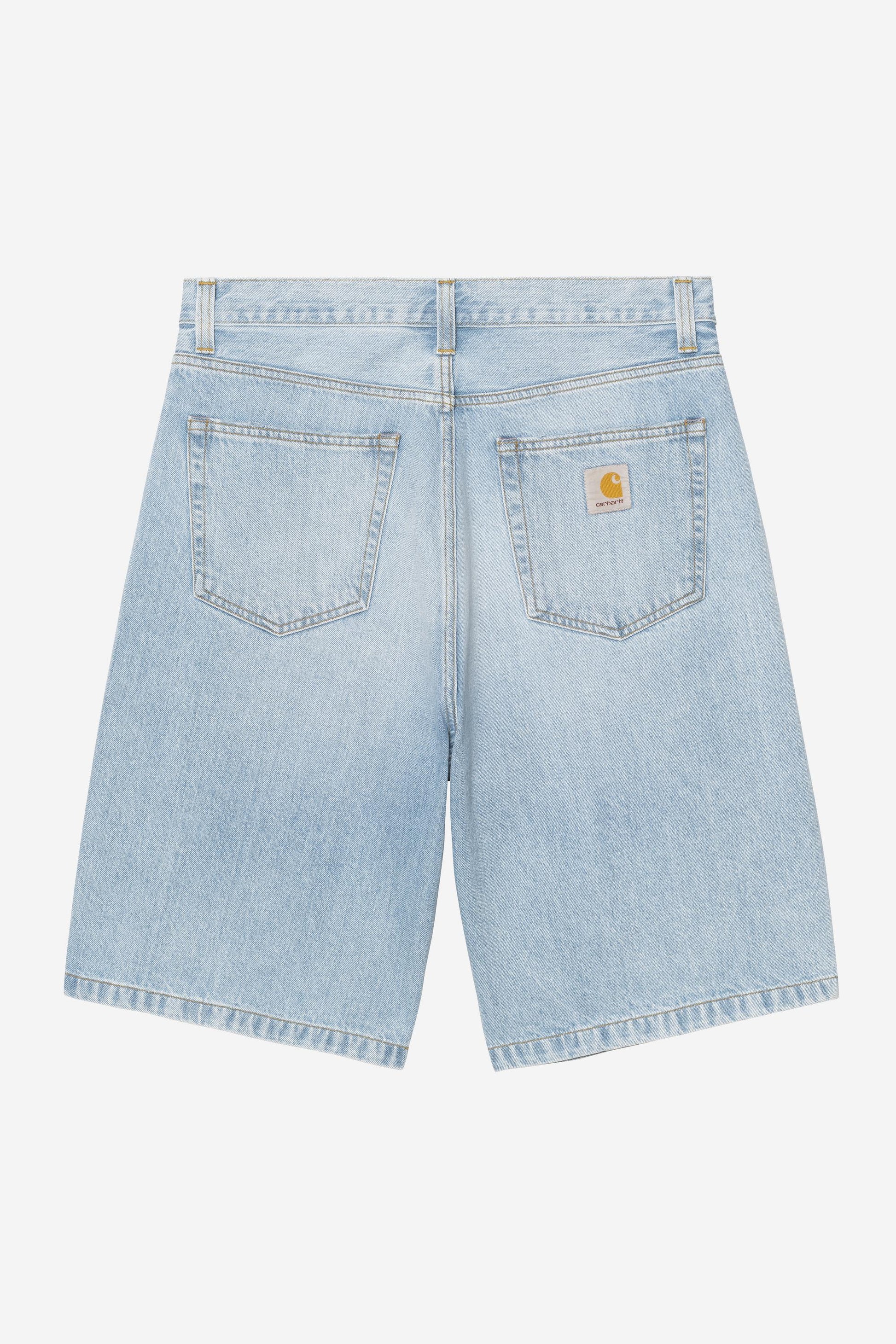 Landon Short Blue (Heavy Worn Bleached)
