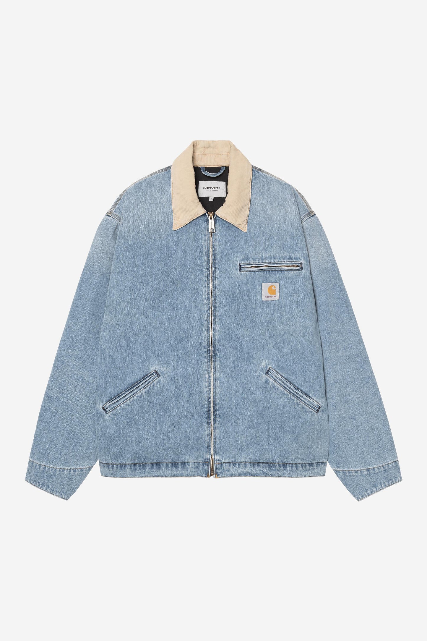 OG Detroit Jacket - Camano Denim (Spring) Blue / Dusty Hamilton Brown (Burst Washed)