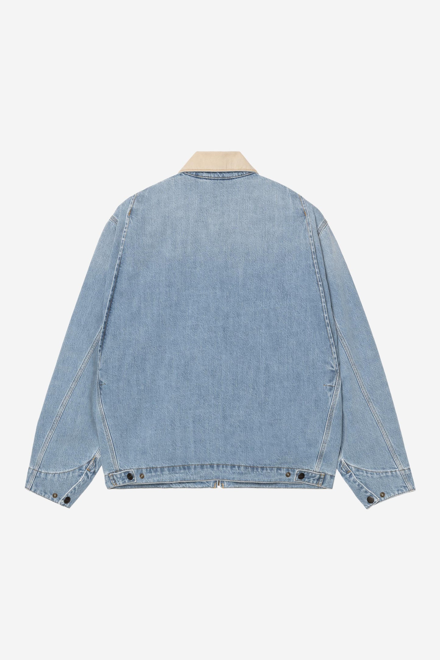 OG Detroit Jacket - Camano Denim (Spring) Blue / Dusty Hamilton Brown (Burst Washed)