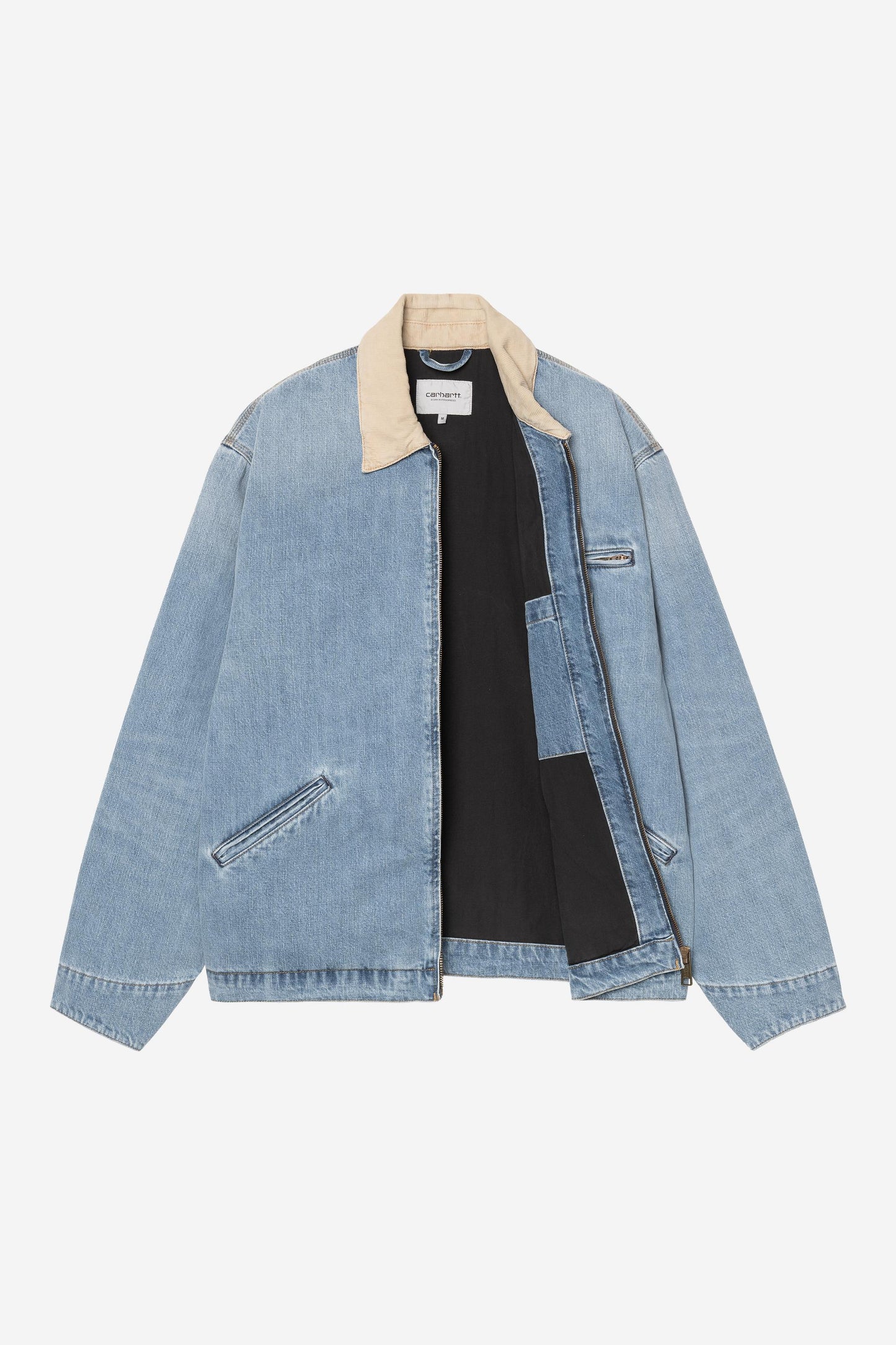 OG Detroit Jacket - Camano Denim (Spring) Blue / Dusty Hamilton Brown (Burst Washed)
