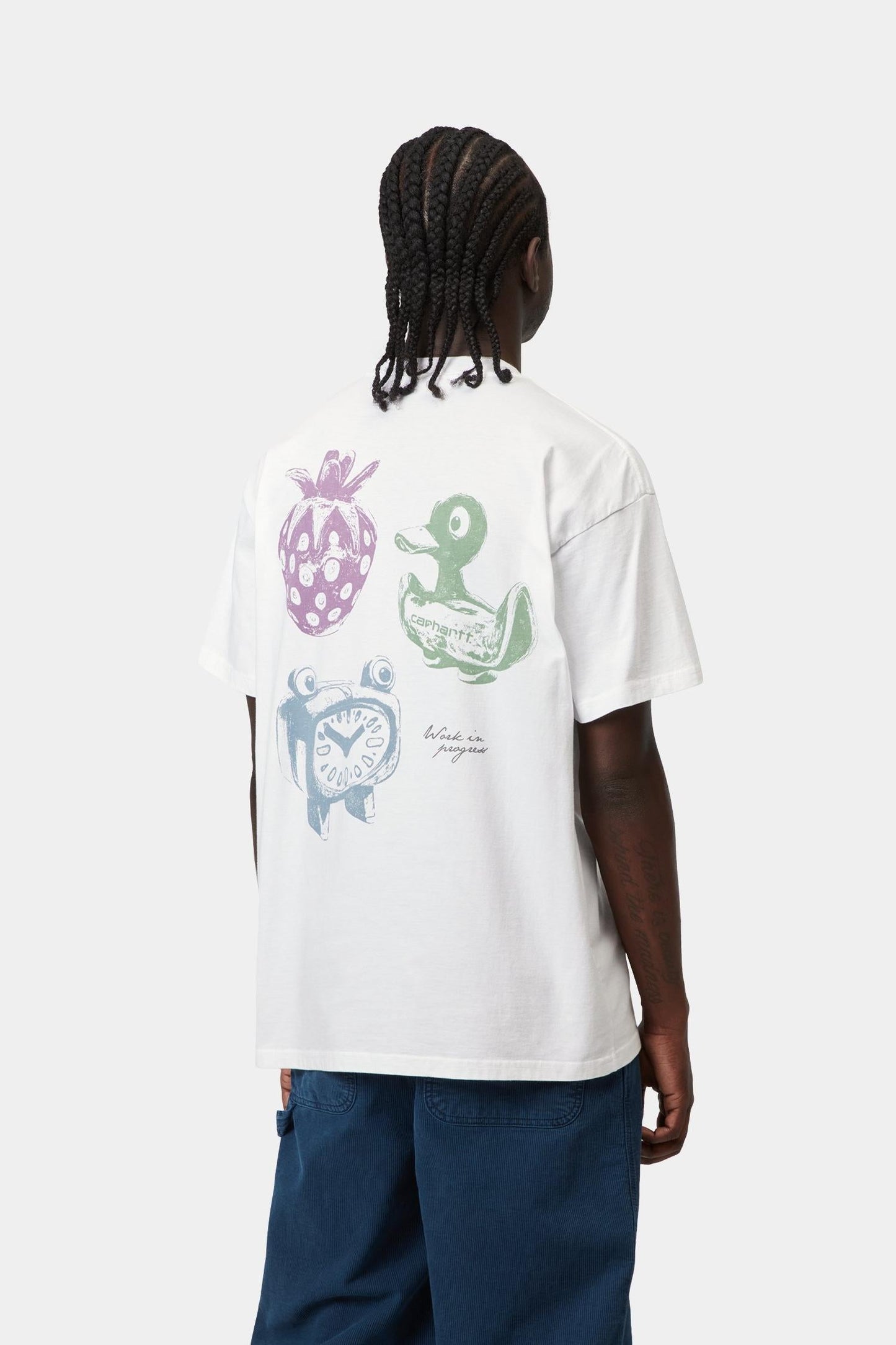 Forma T-Shirt White (Heavy Stone Wash)