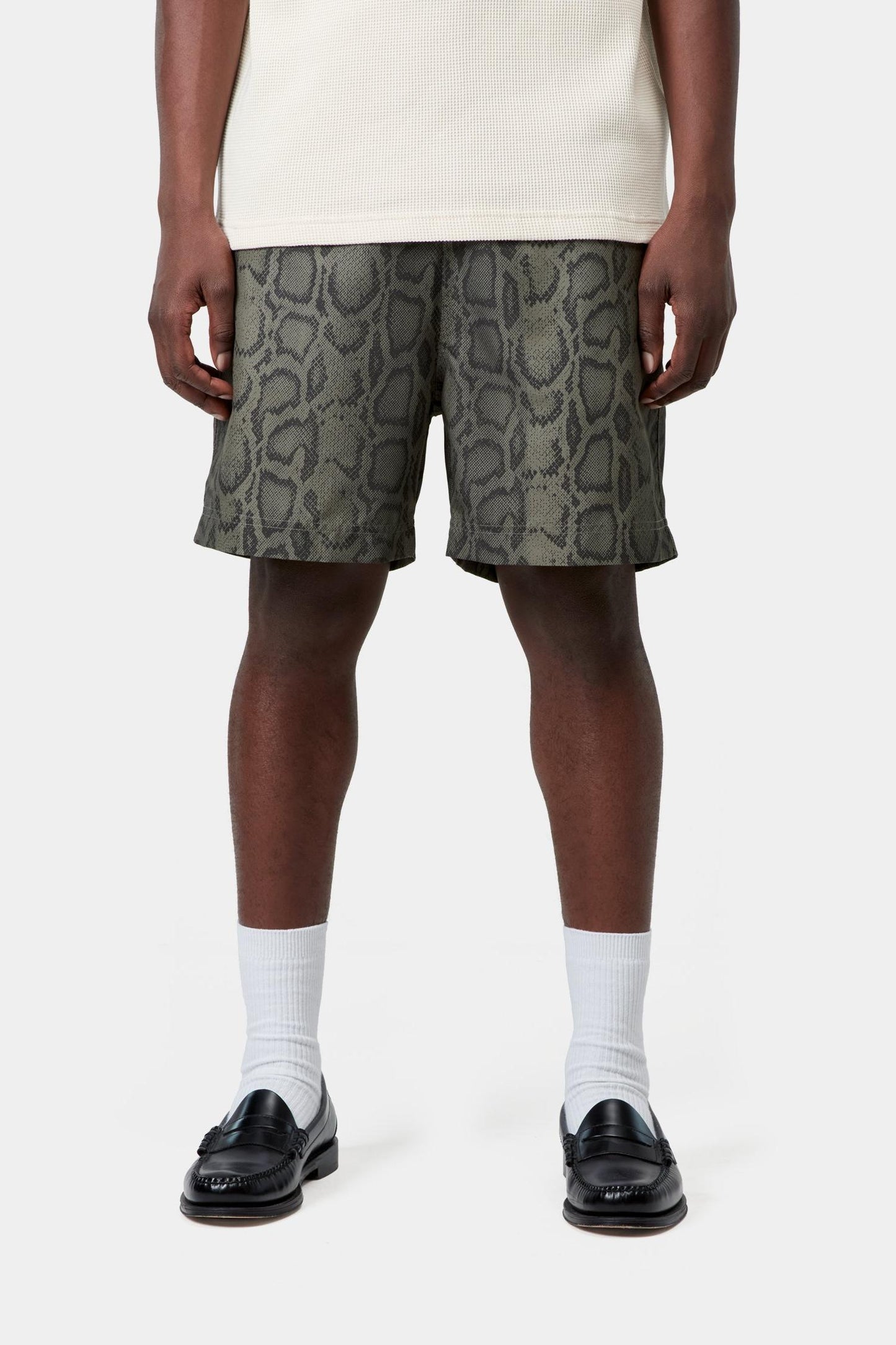 Slater Swim Trunks Leaf Snake Camo