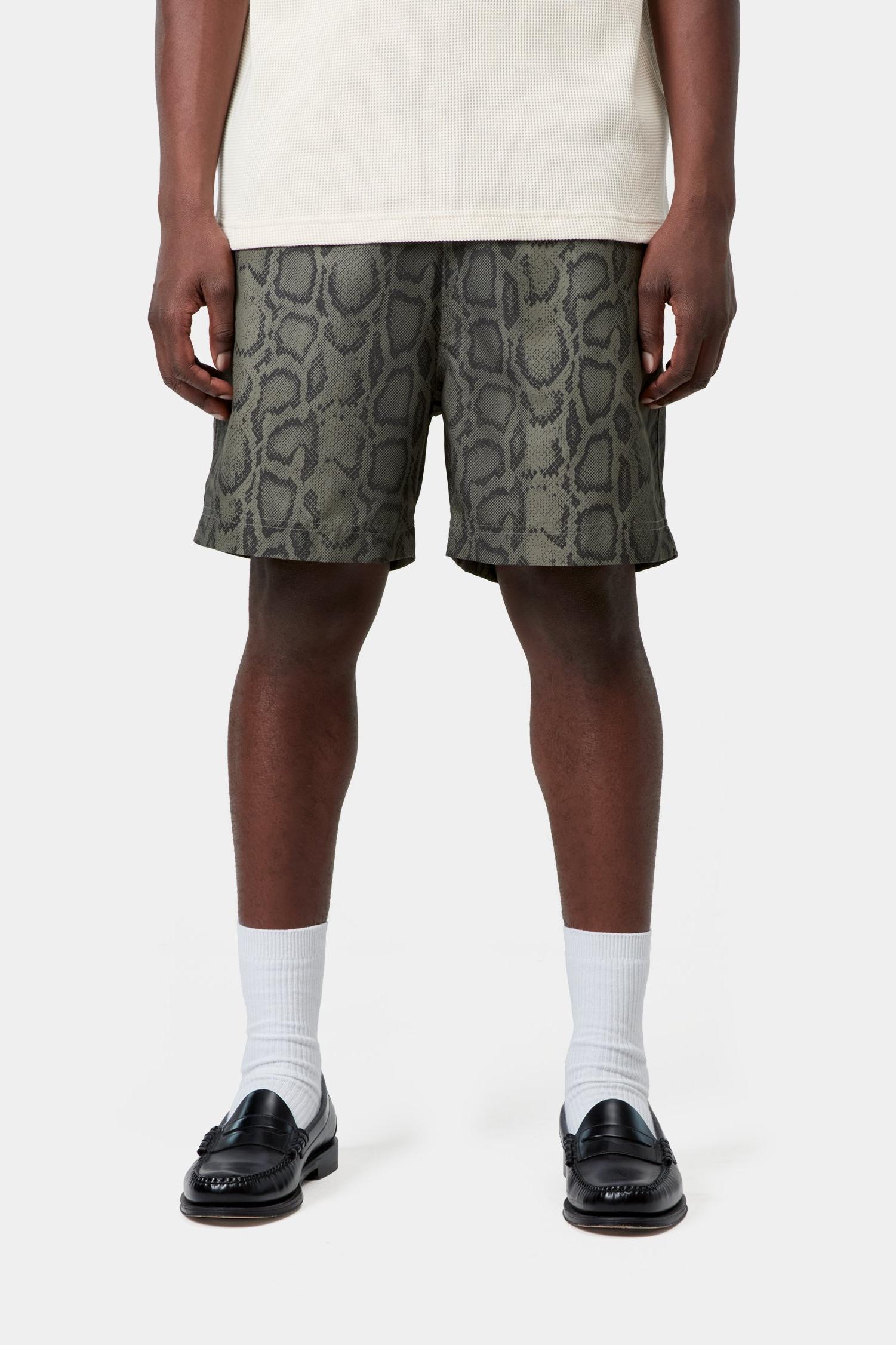Slater Swim Trunks Leaf Snake Camo