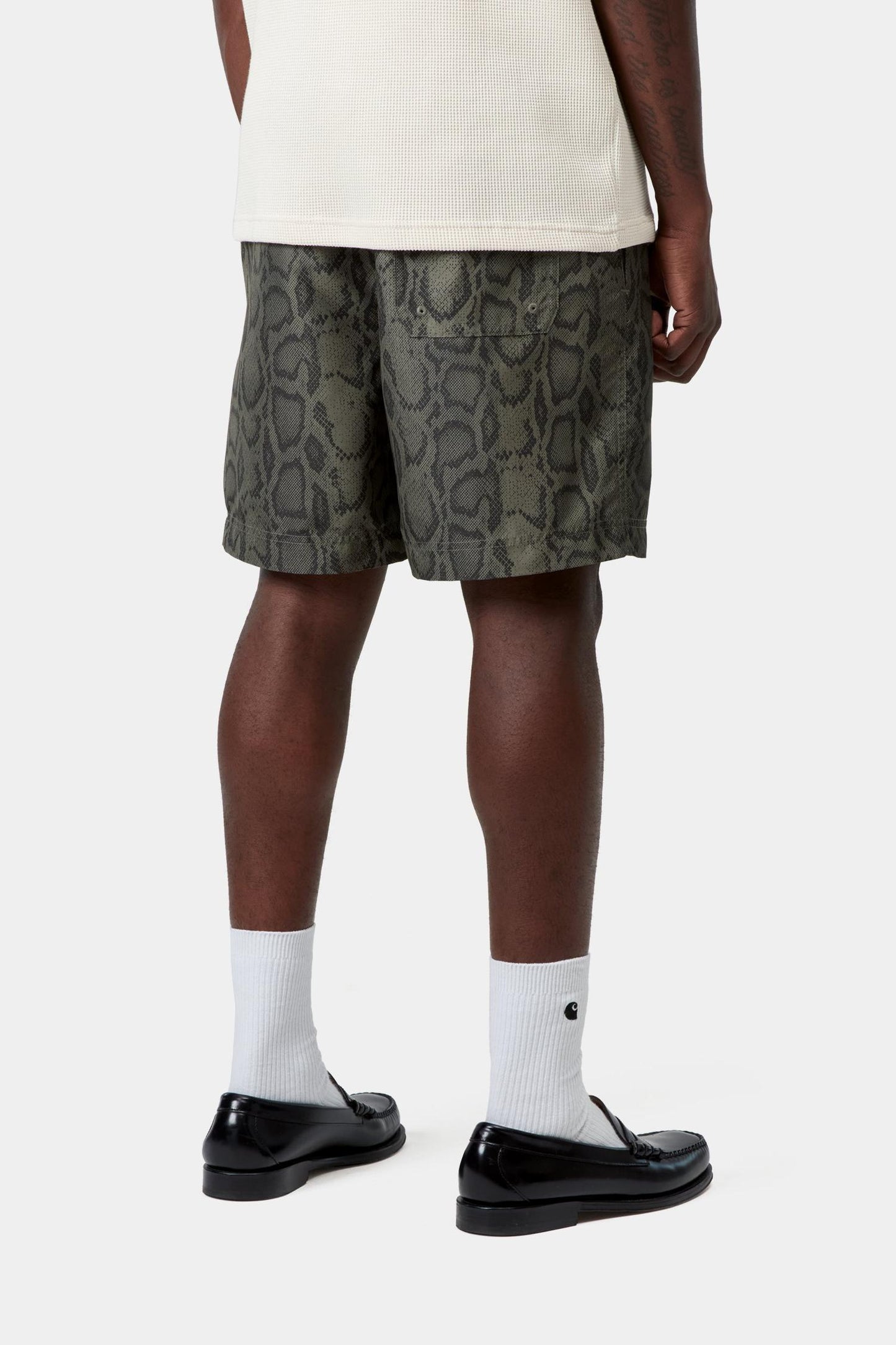 Slater Swim Trunks Leaf Snake Camo
