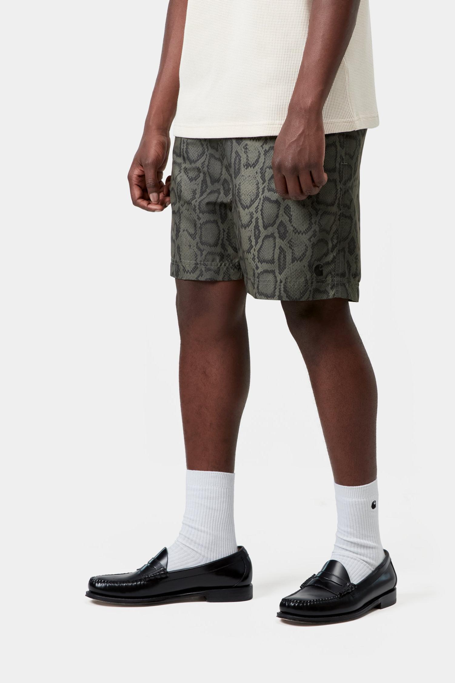 Slater Swim Trunks Leaf Snake Camo