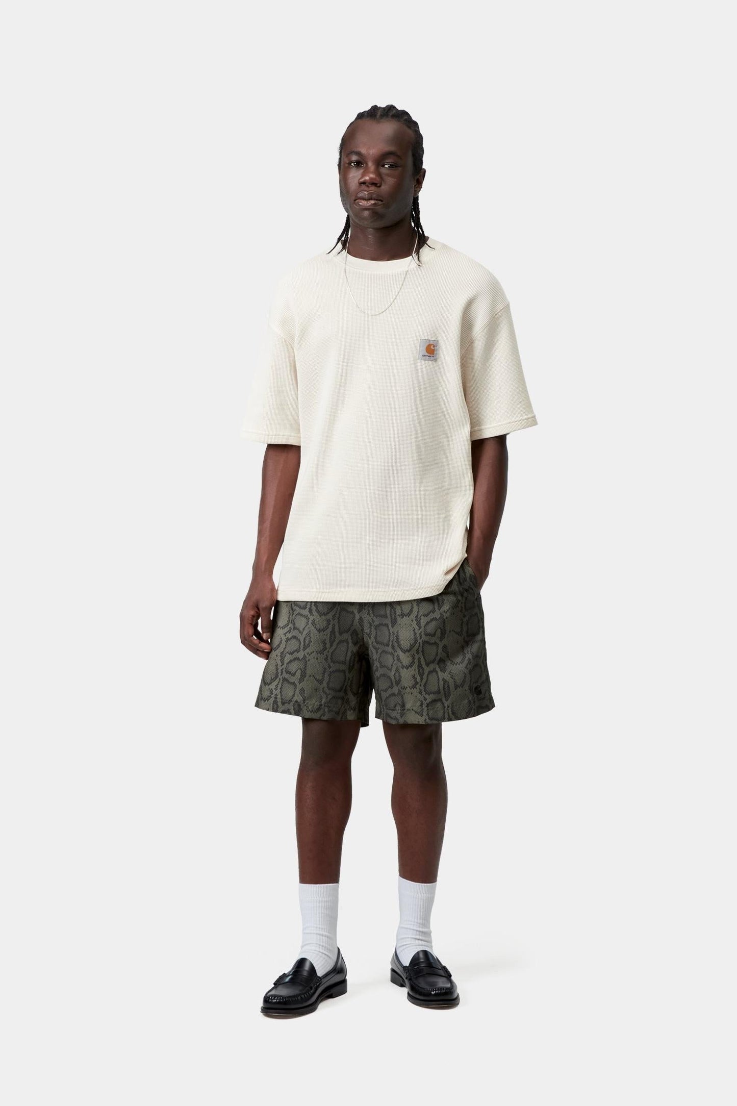 Slater Swim Trunks Leaf Snake Camo