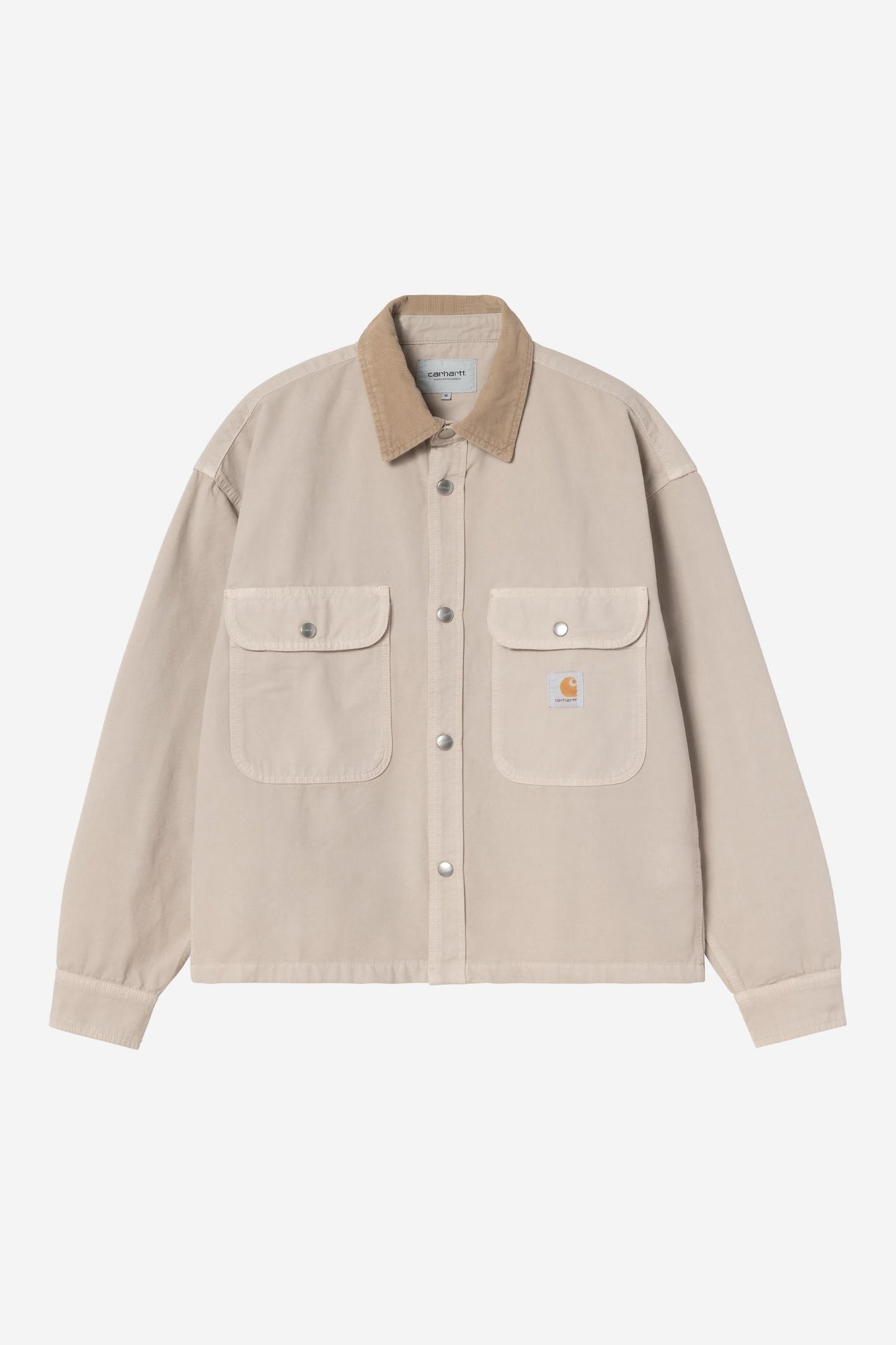Prescott Shirt Jacket String / Leather (Garment Dyed)