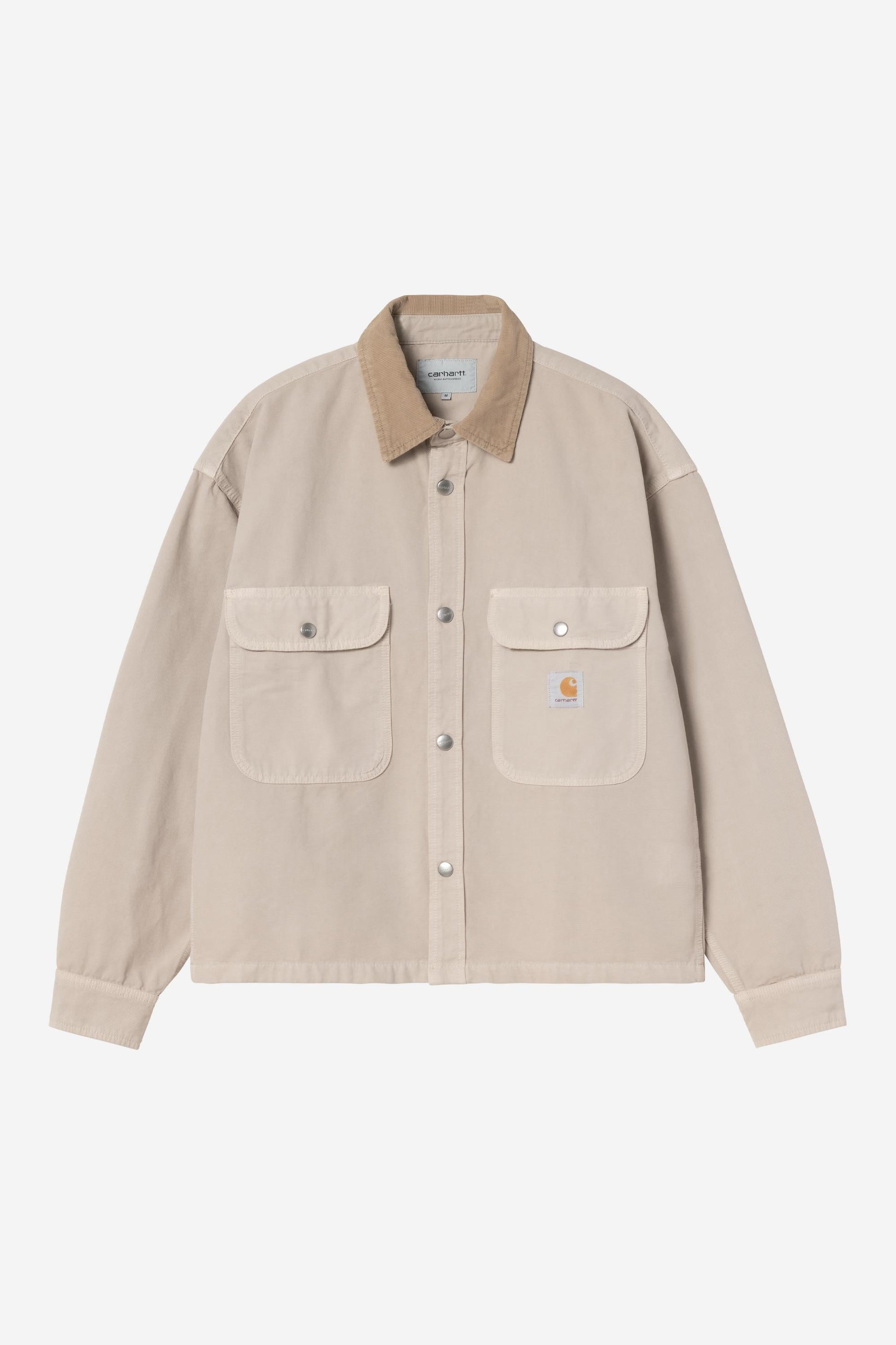 Prescott Shirt Jacket String / Leather (Garment Dyed)