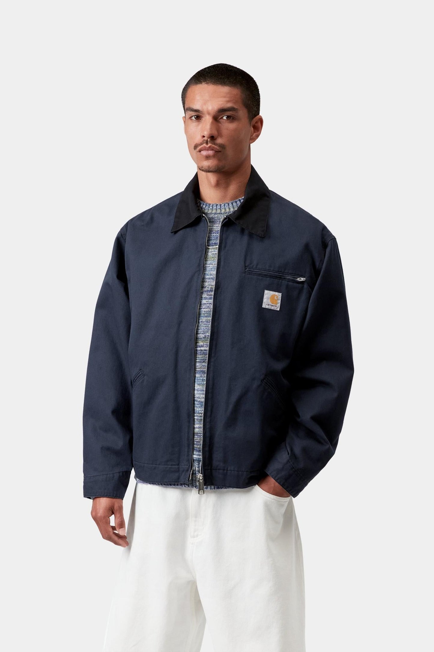 OG Detroit Jacket - Twill (Spring) Deep Night / Black