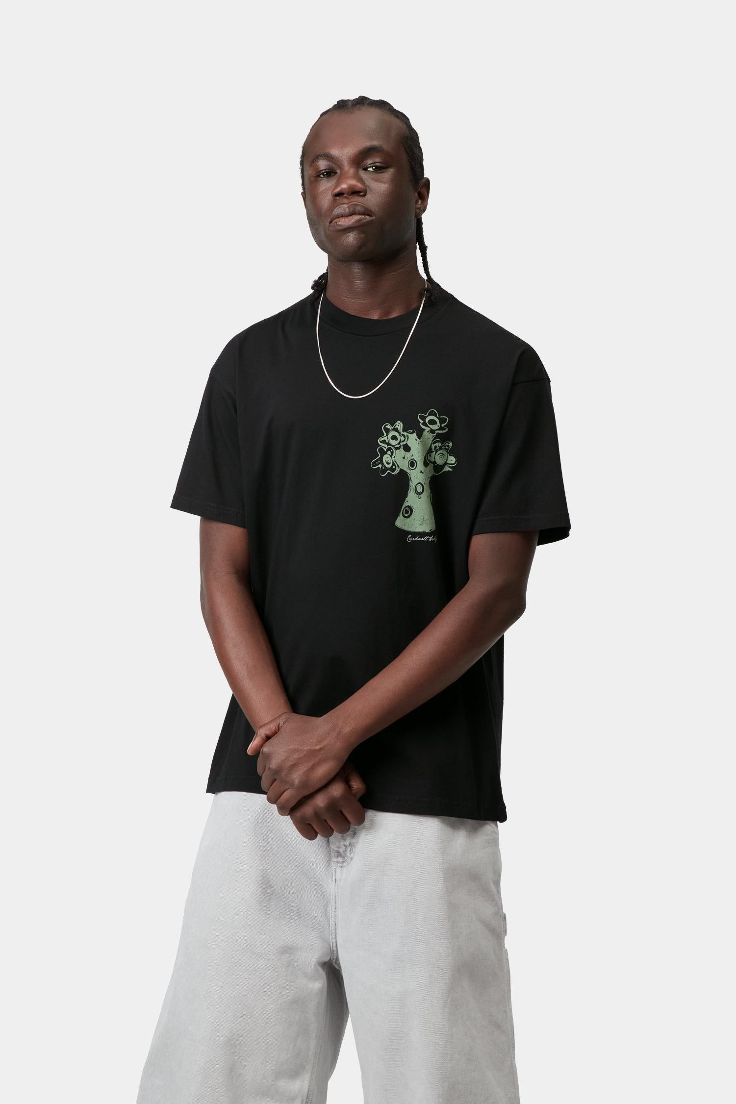 Forma T-Shirt Black (Heavy Stone Wash)