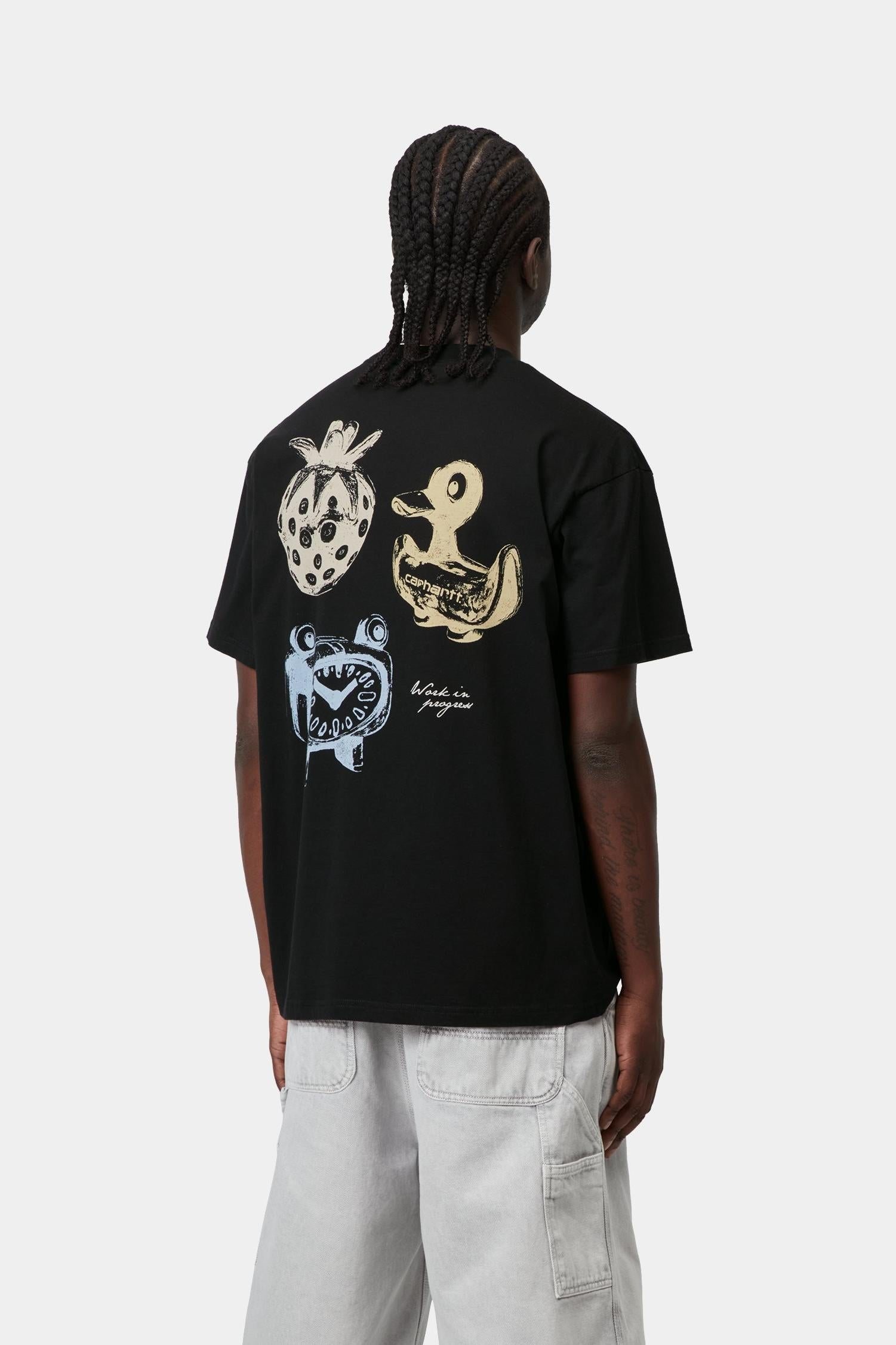 Forma T-Shirt Black (Heavy Stone Wash)