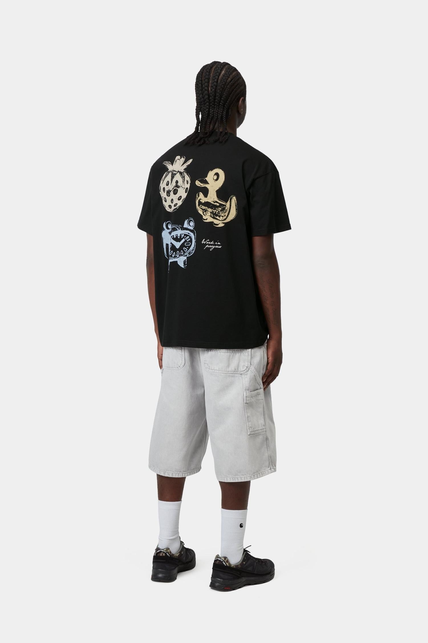 Forma T-Shirt Black (Heavy Stone Wash)
