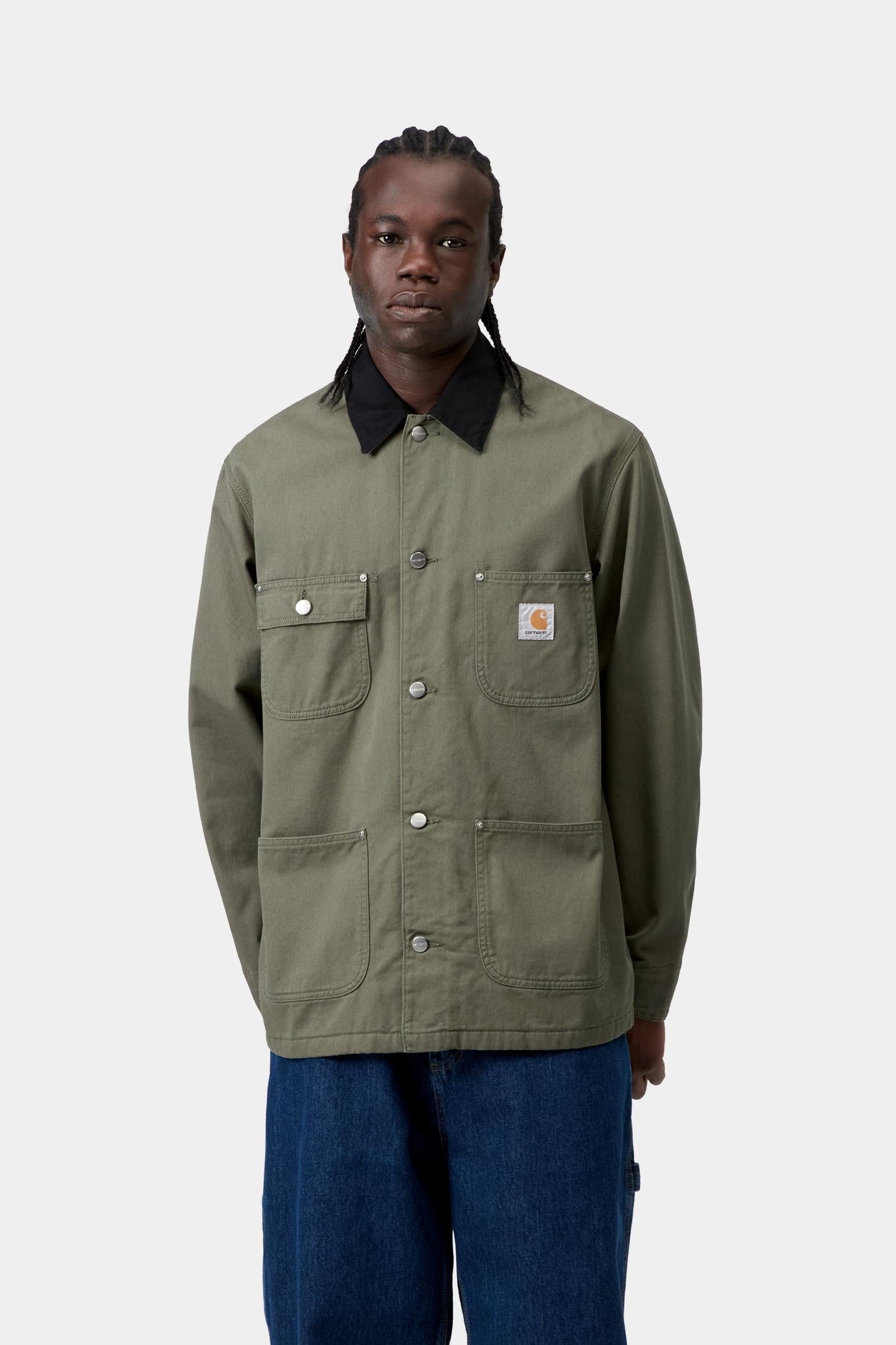 OG Chore Coat -Twill (Spring) Leaf / Black