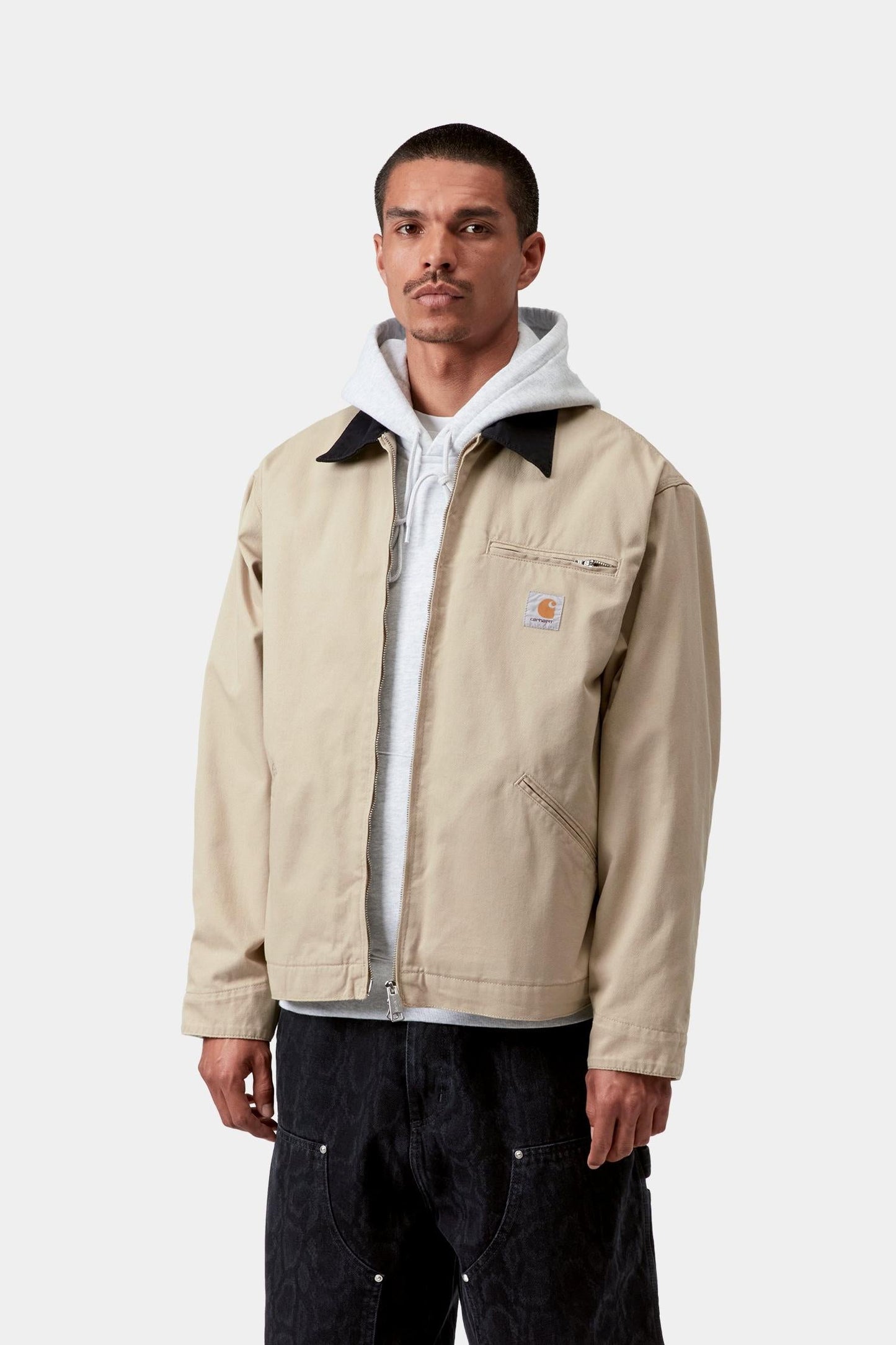 OG Detroit Jacket - Twill (Spring) Barchan / Black