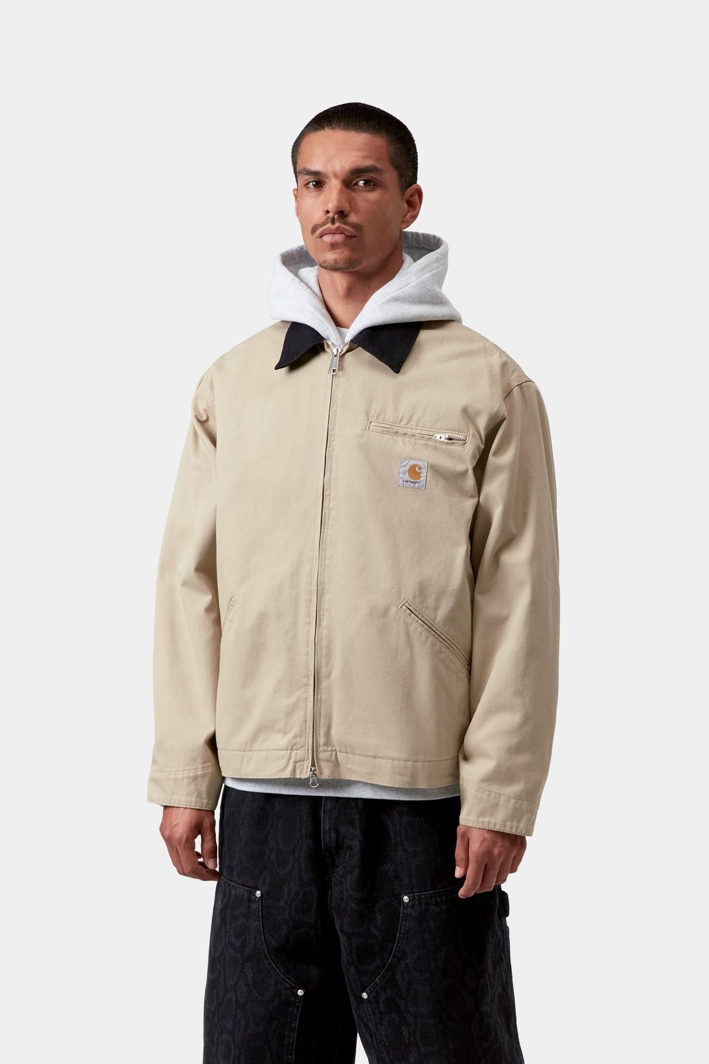 OG Detroit Jacket - Twill (Spring) Barchan / Black