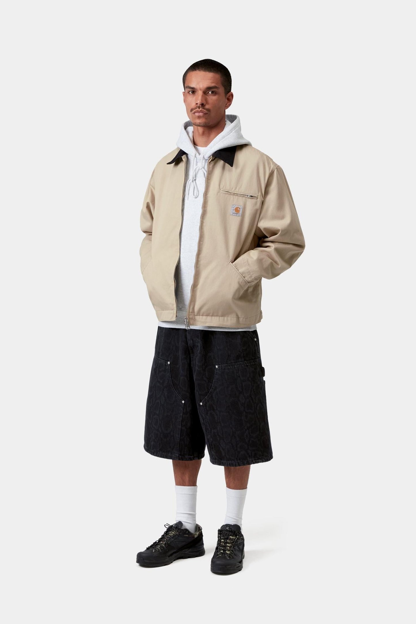 OG Detroit Jacket - Twill (Spring) Barchan / Black