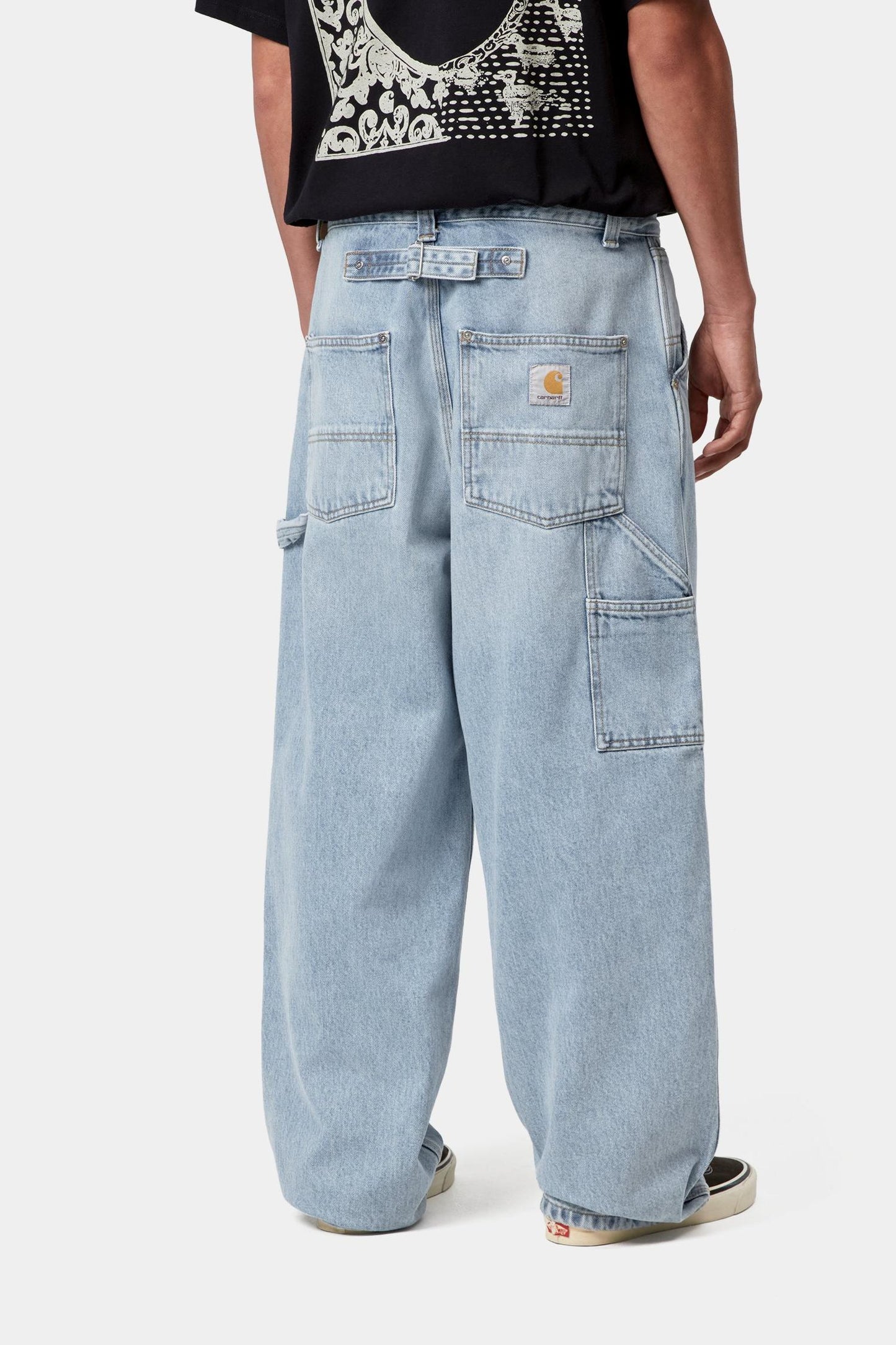 Belmont Pant Blue (Heavy Worn Bleached)