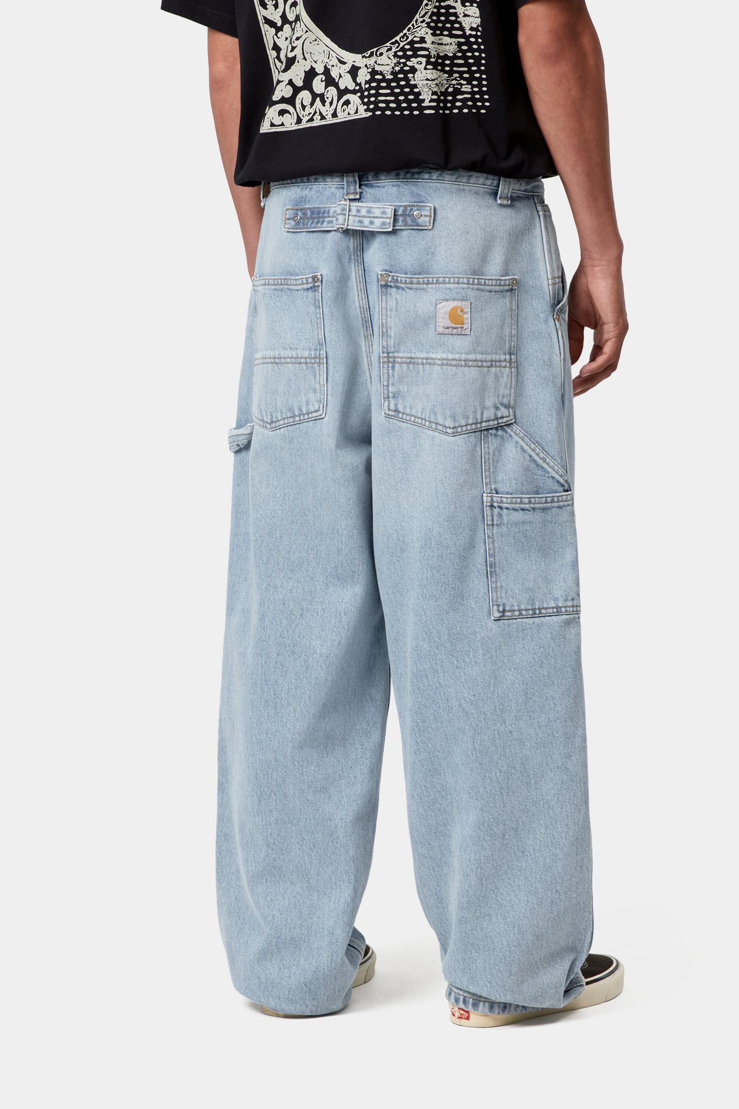 Belmont Pant Blue (Heavy Worn Bleached)