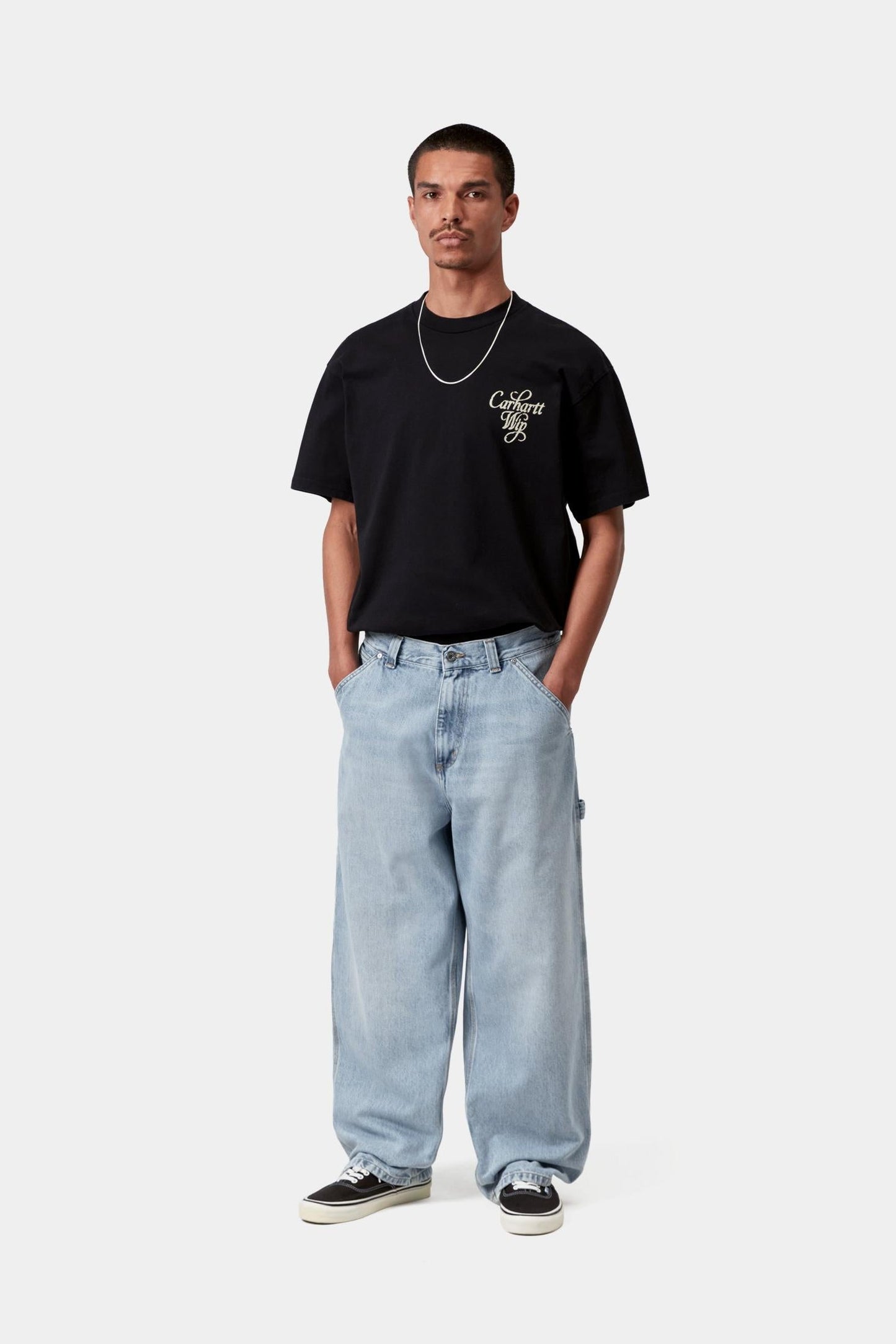 Belmont Pant Blue (Heavy Worn Bleached)