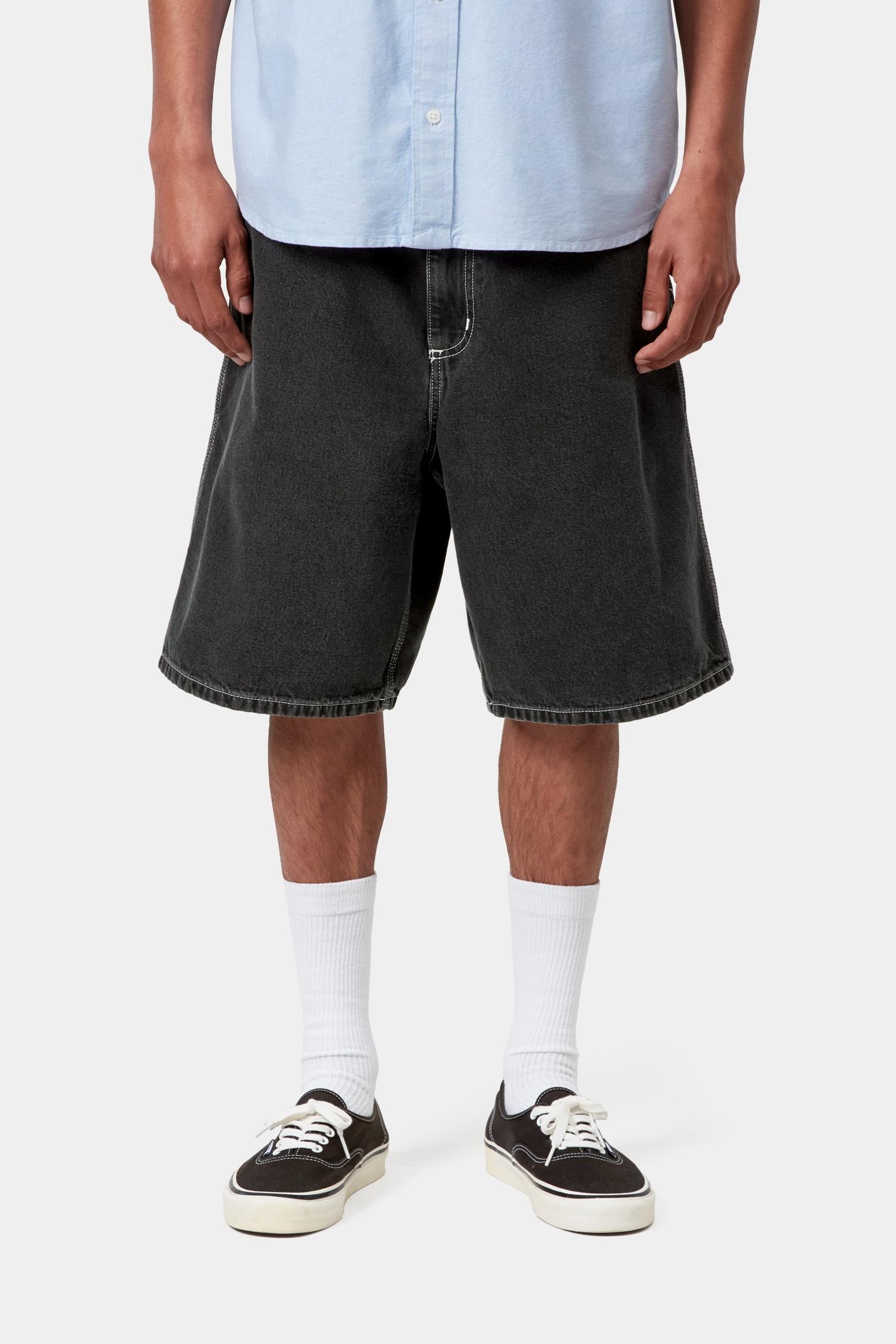 Simple Short - Denim Black (Heavy Stone Wash)