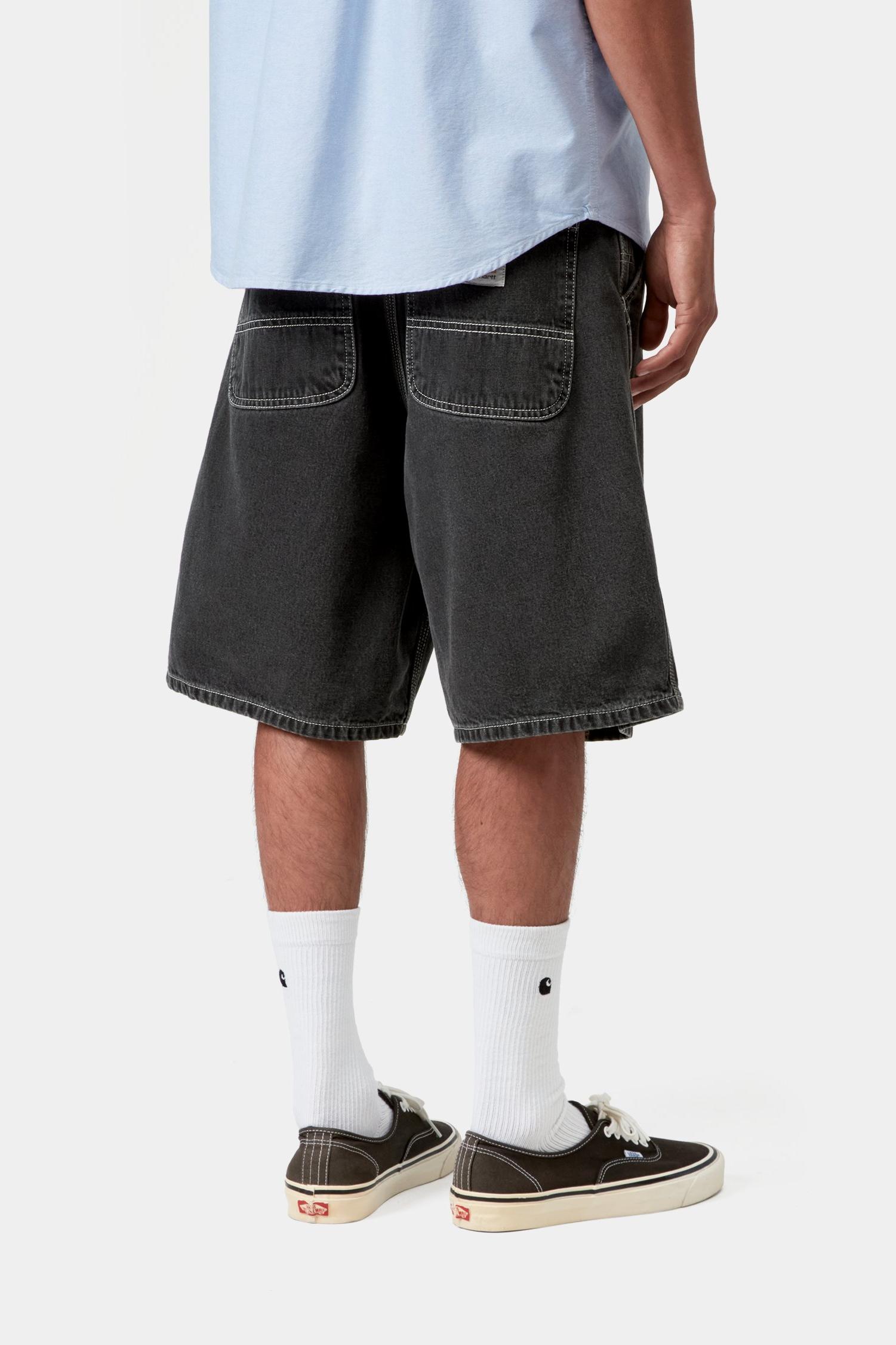 Simple Short - Denim Black (Heavy Stone Wash)