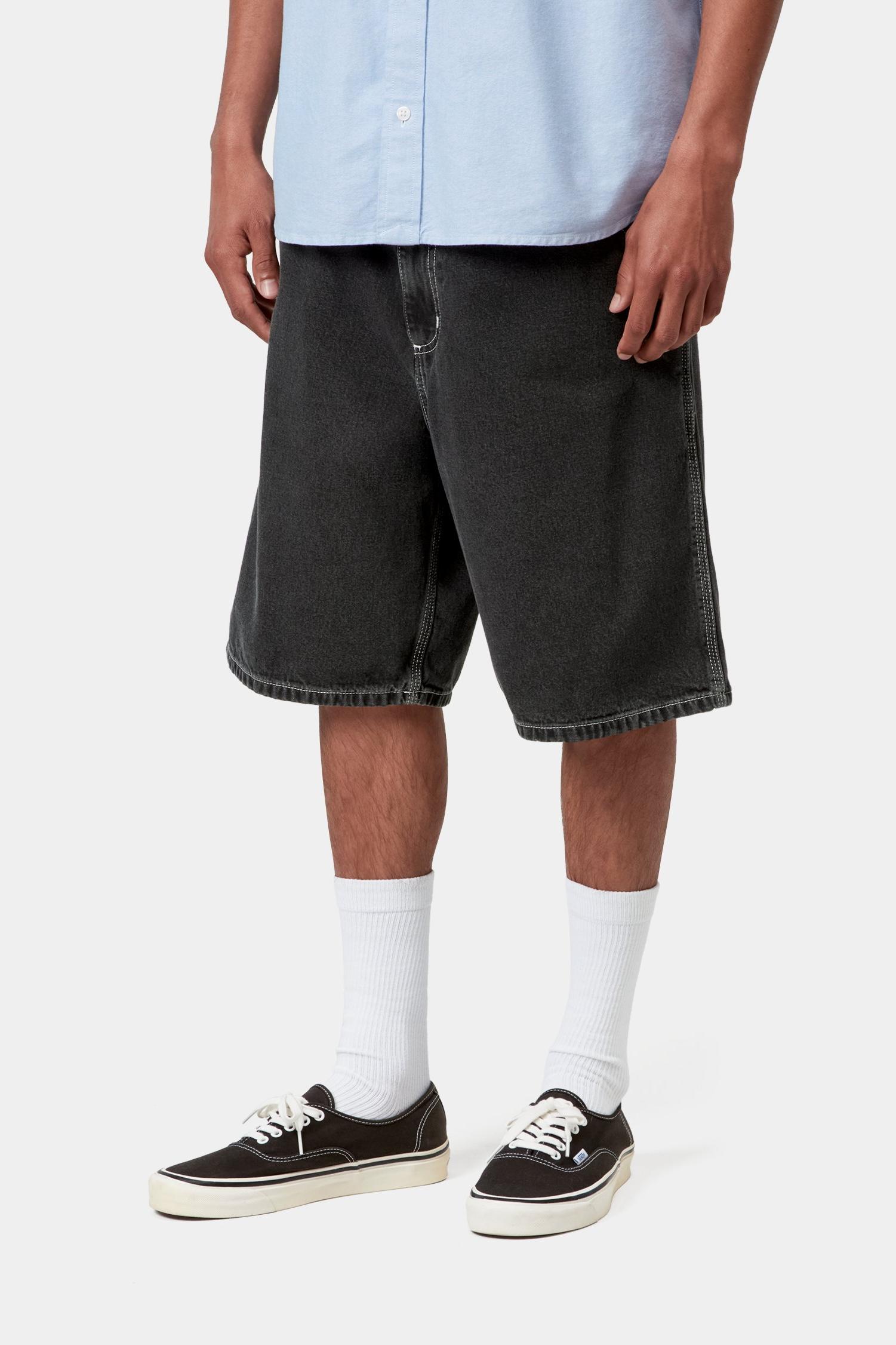 Simple Short - Denim Black (Heavy Stone Wash)