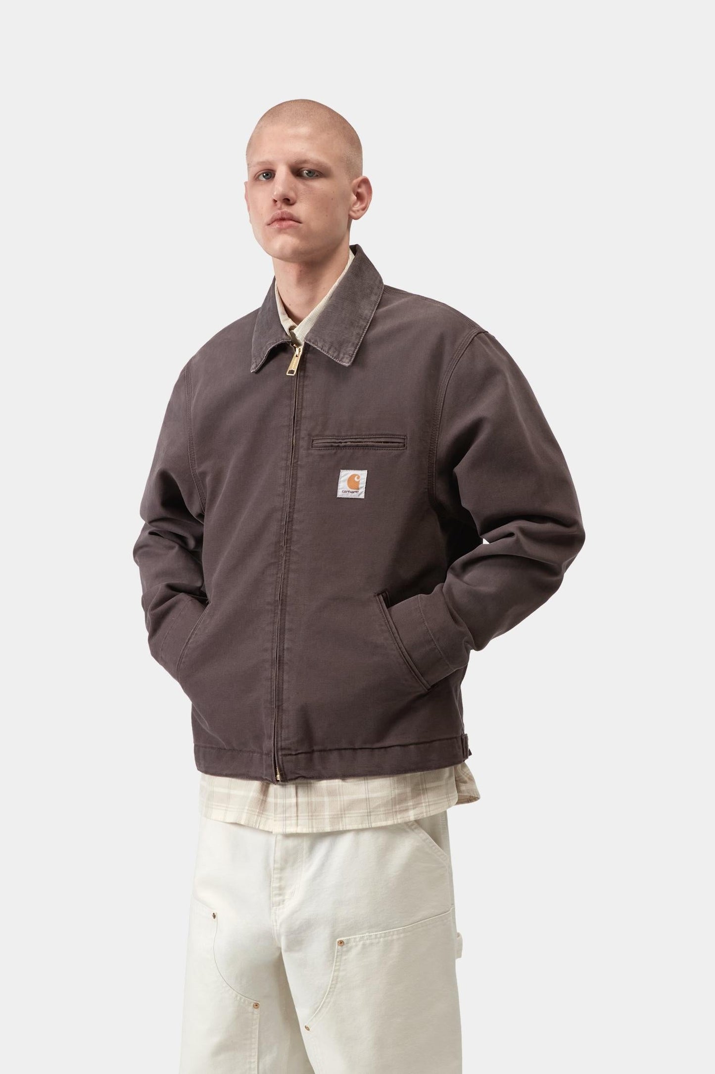 Detroit Jacket (Spring) - Stone Canvas Shale / Shale