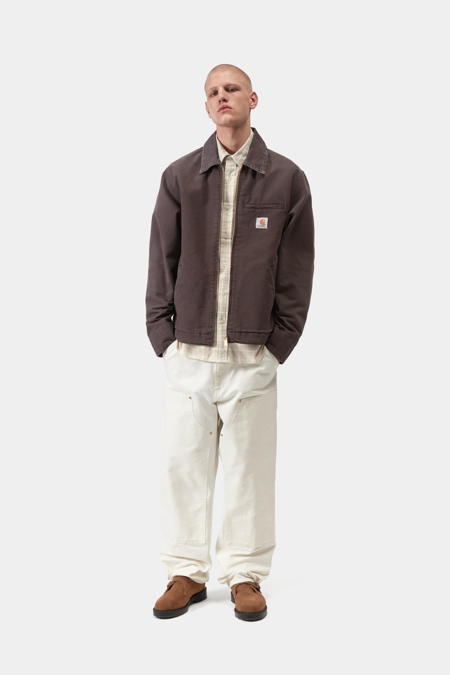 Detroit Jacket (Spring) - Stone Canvas Shale / Shale