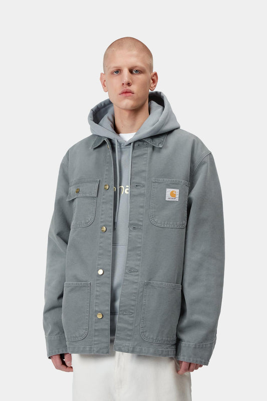 Michigan Coat (Spring) - Stone Canvas Cozy Blue / Cozy Blue