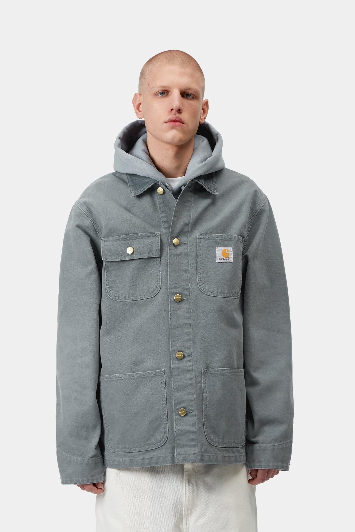 Michigan Coat (Spring) - Stone Canvas Cozy Blue / Cozy Blue
