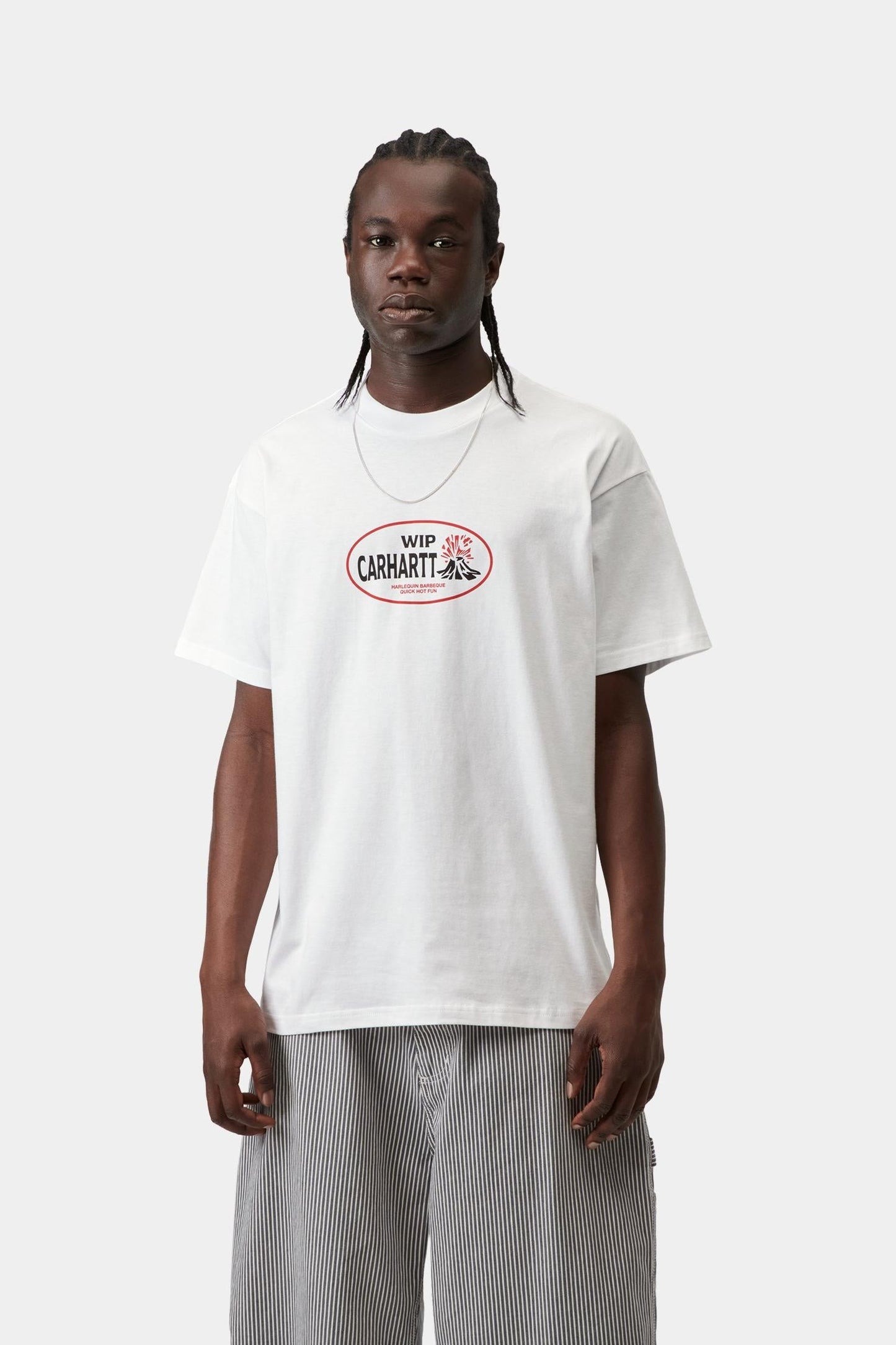 Harlequin BBQ T-Shirt White