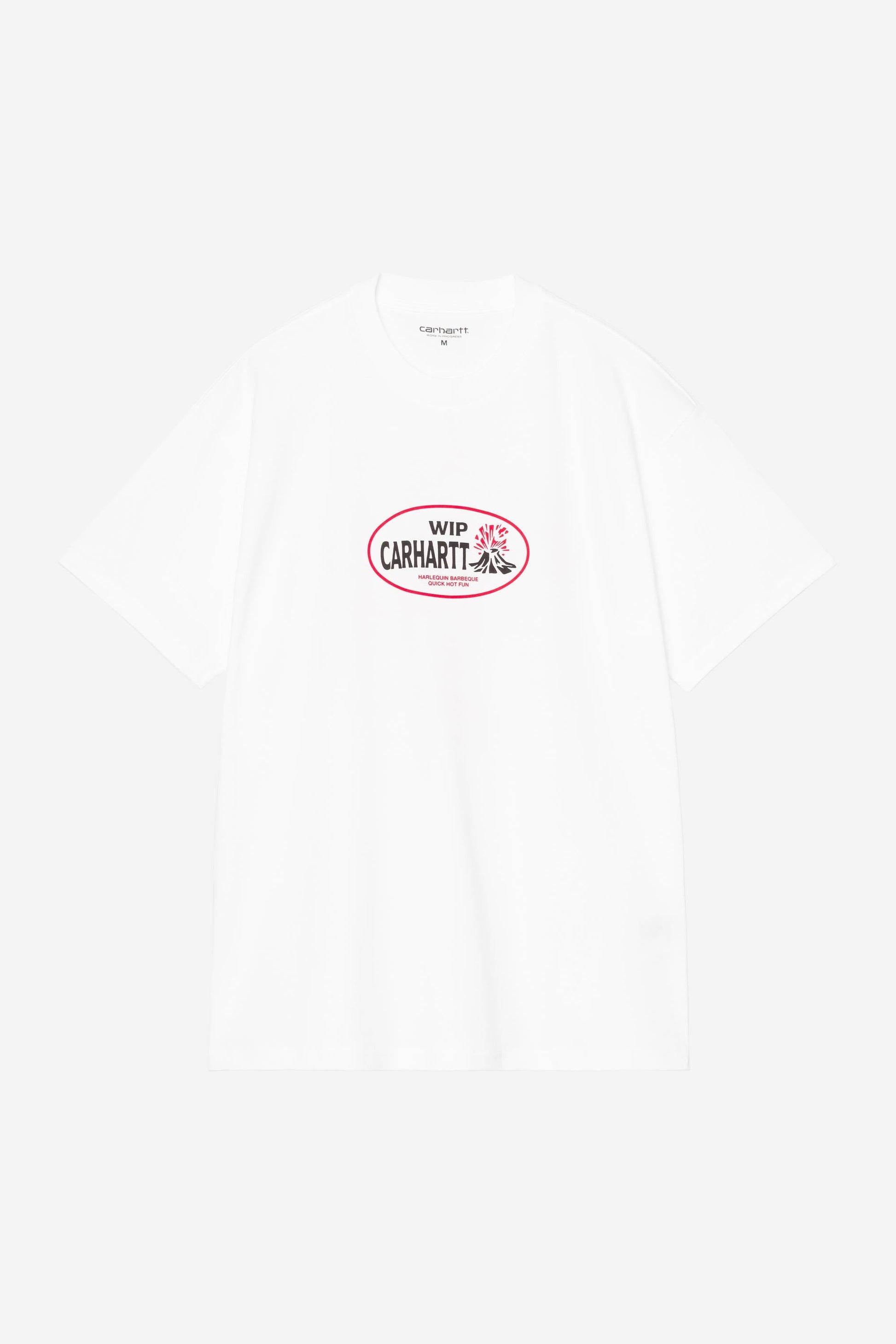 Harlequin BBQ T-Shirt White