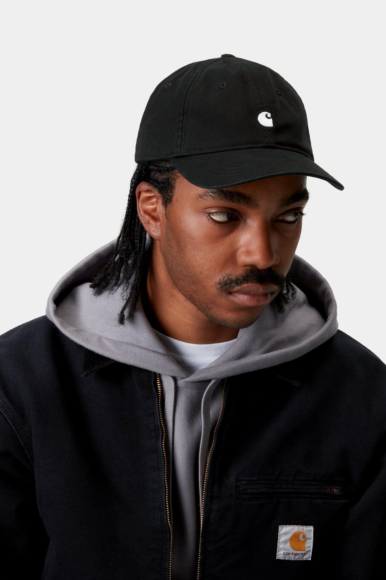 Madison Logo Cap Black / White