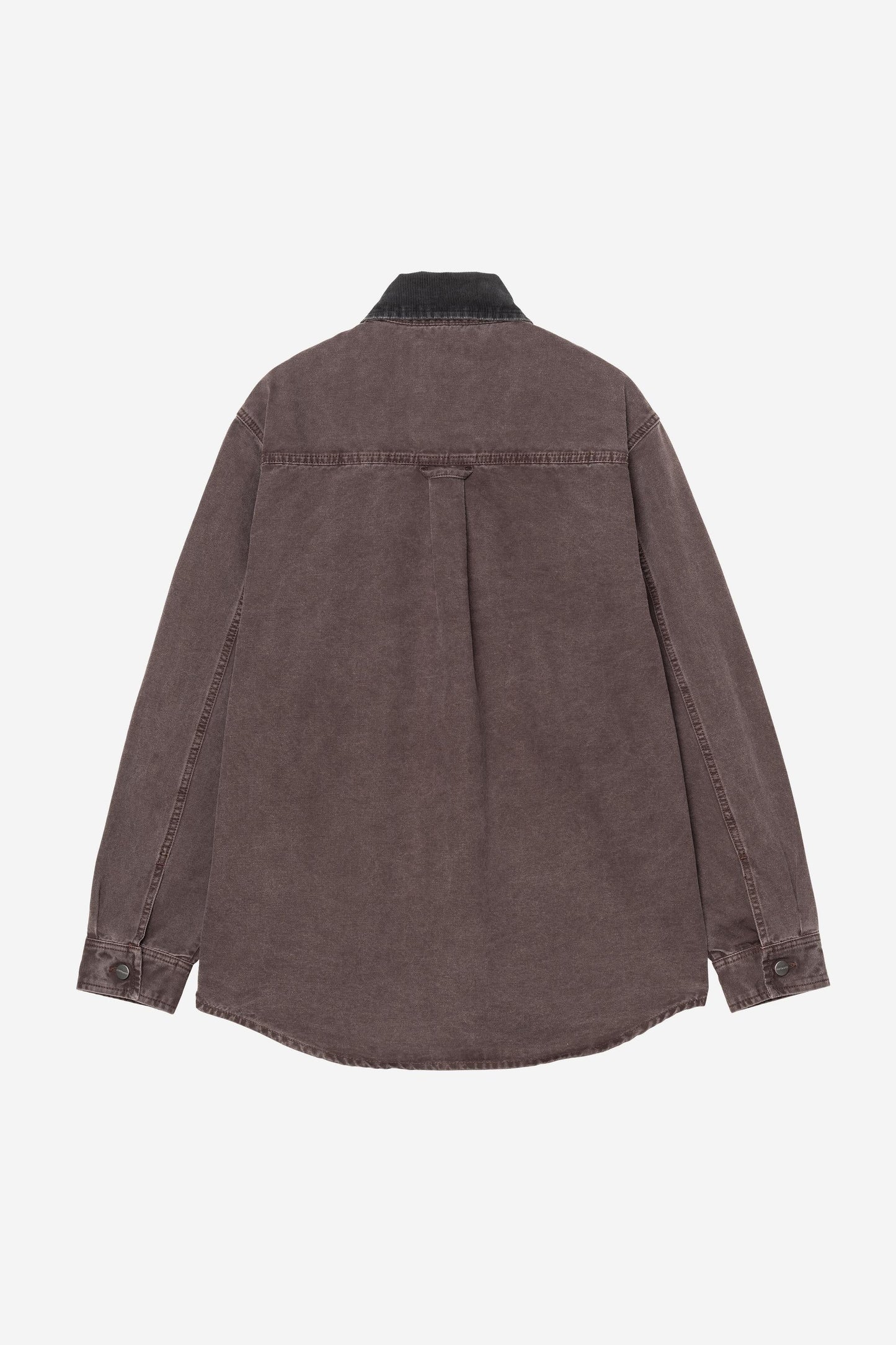 Mitch Shirt Jacket Palisander / Black (Dusky Canvas)
