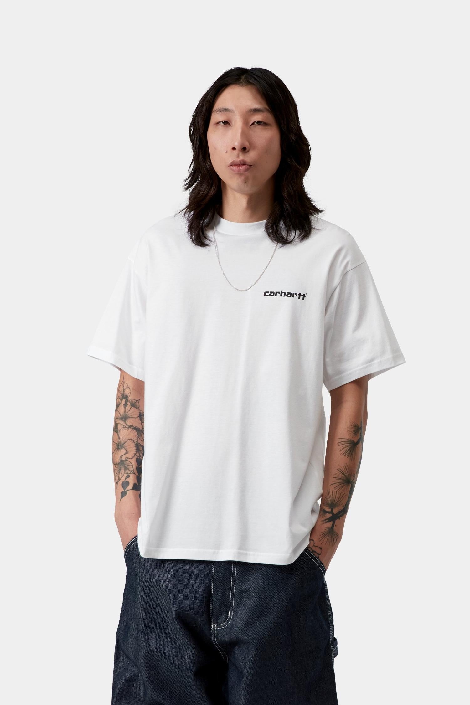 Archive Lines T-Shirt White