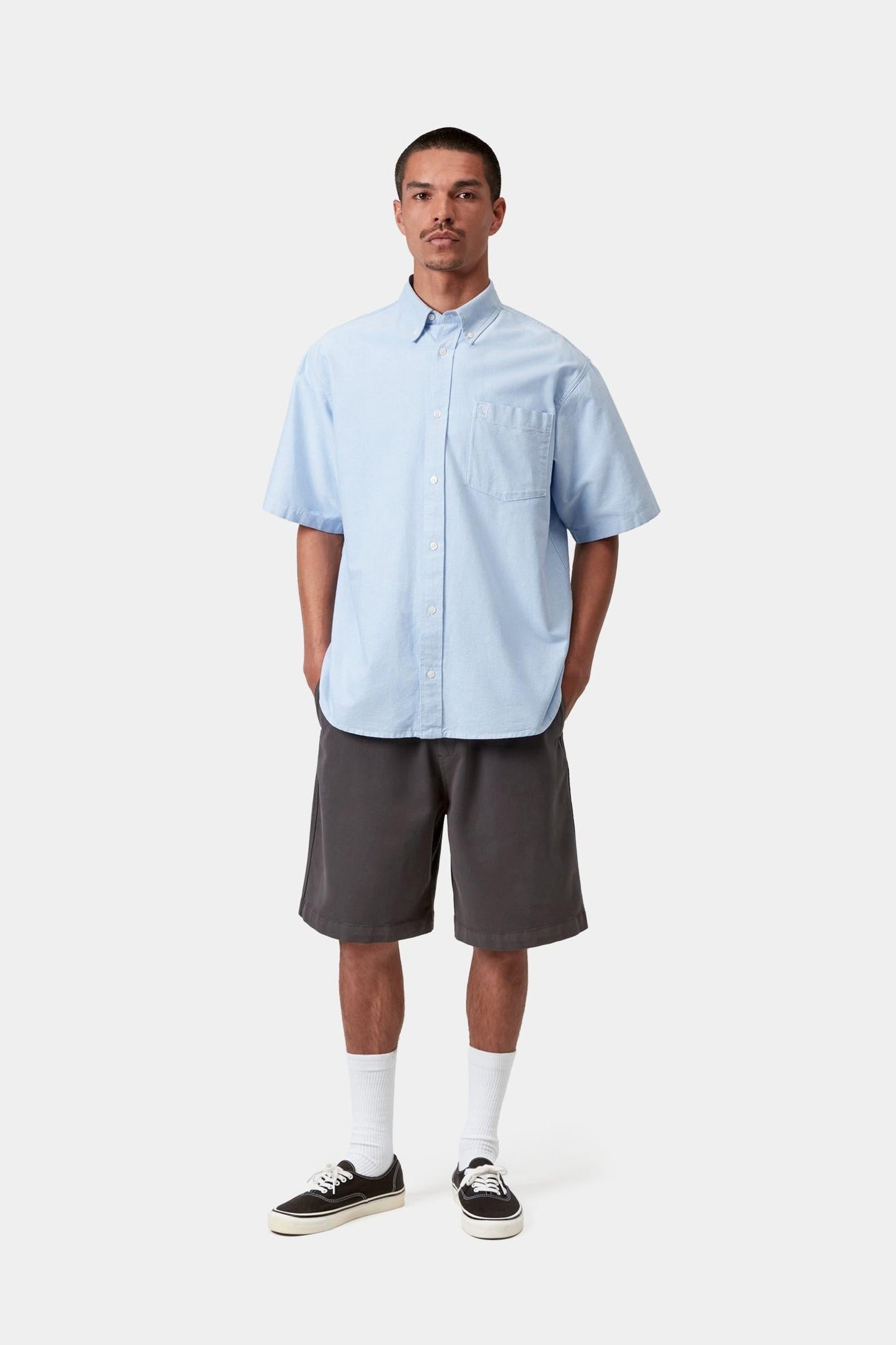 Floyde Short Graphite (Garment Dyed)