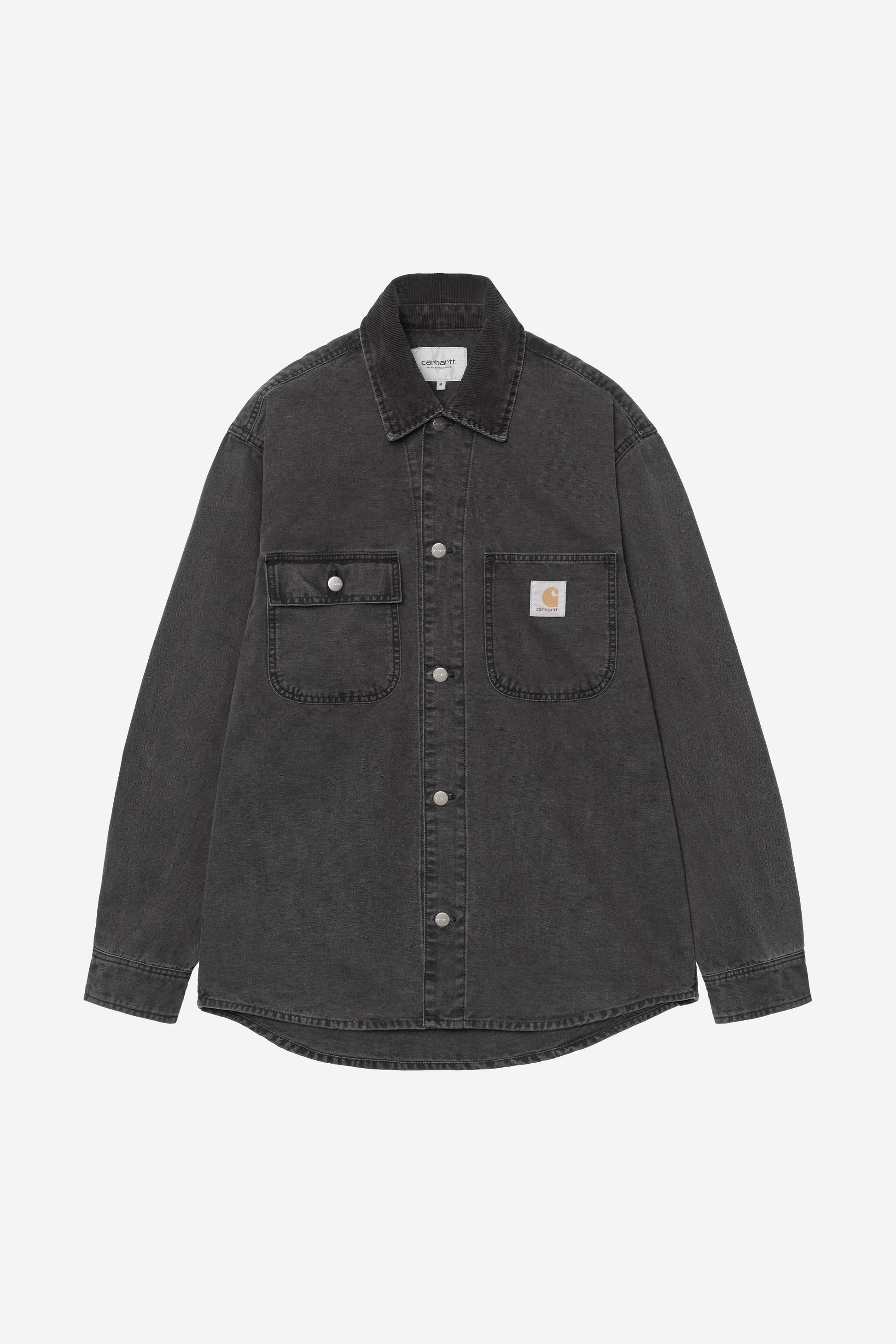 Mitch Shirt Jacket Black / Black (Dusky Canvas)