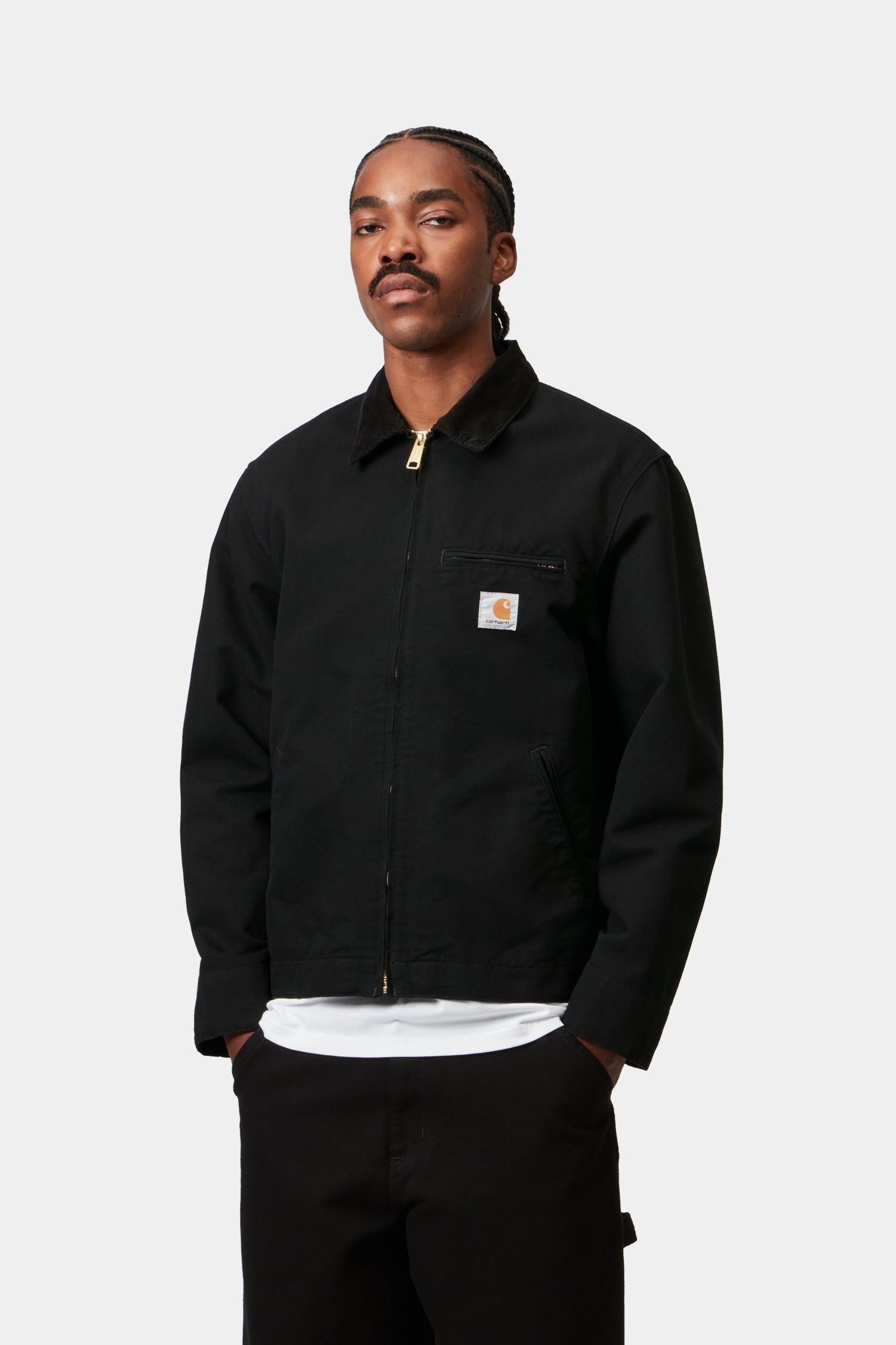 Detroit Jacket (Spring) Black (Rinsed)