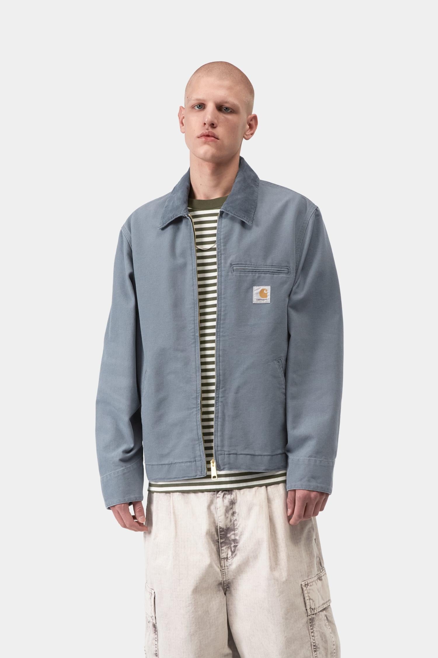 Detroit Jacket (Spring) - Stone Canvas Cozy Blue / Cozy Blue