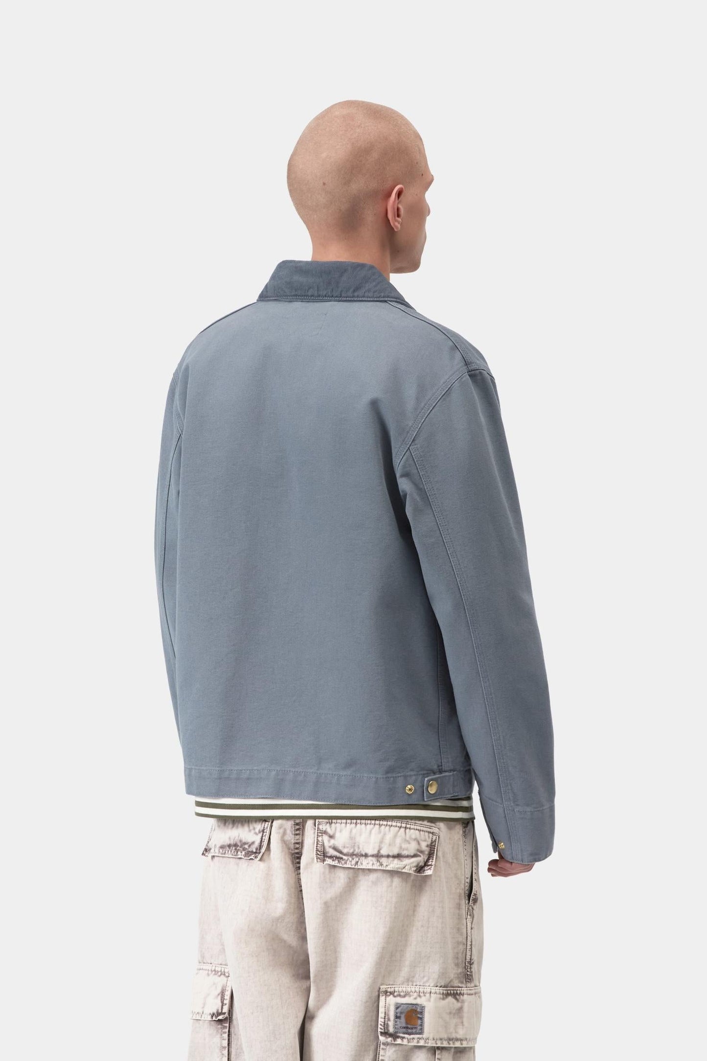 Detroit Jacket (Spring) - Stone Canvas Cozy Blue / Cozy Blue