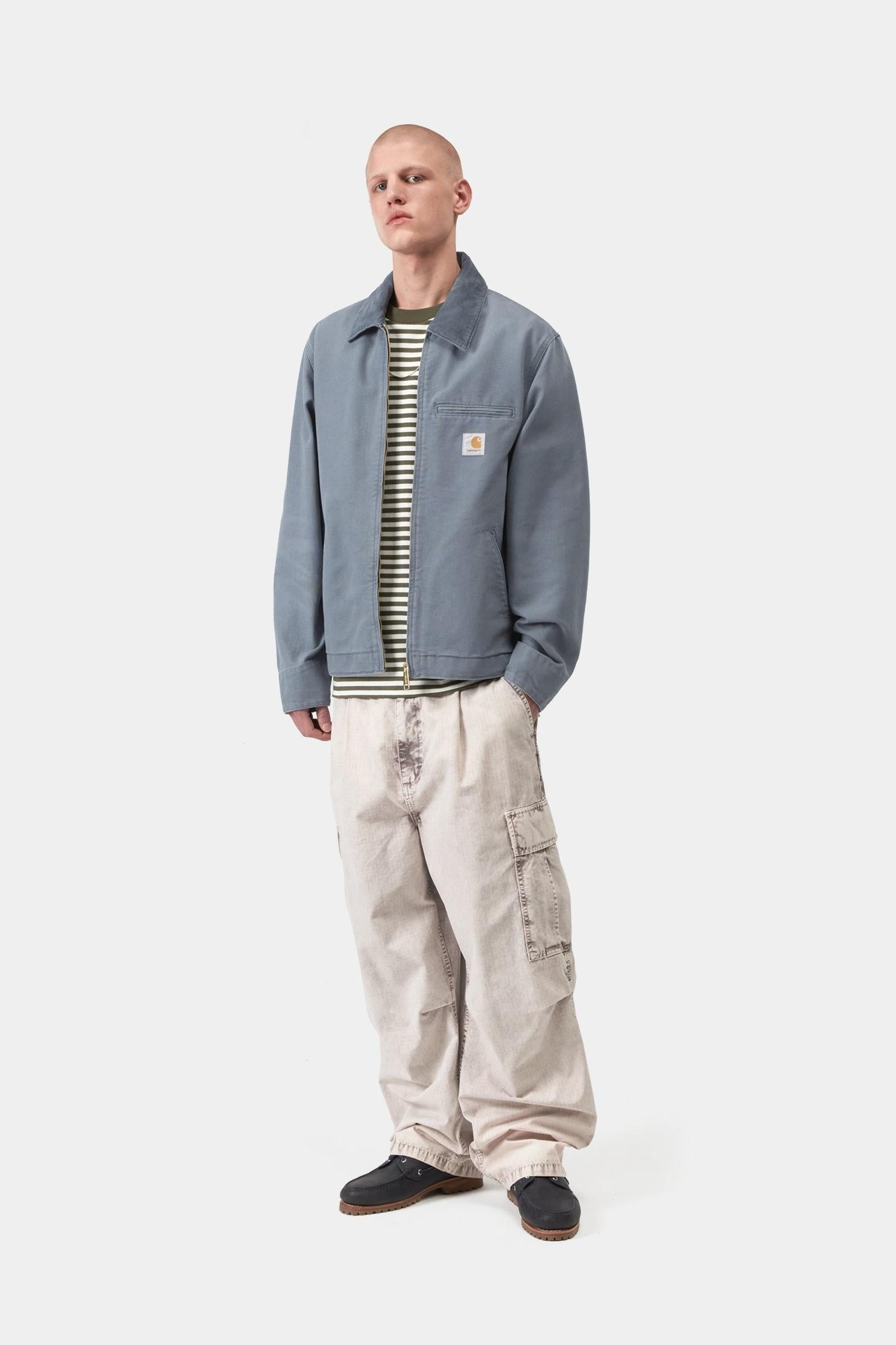 Detroit Jacket (Spring) - Stone Canvas Cozy Blue / Cozy Blue