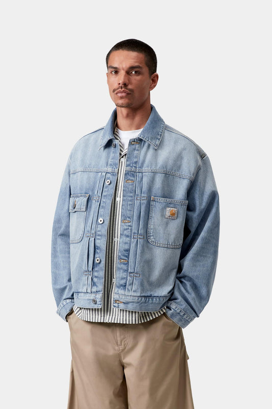 Belmar Jacket Blue (Heavy Worn Bleached)