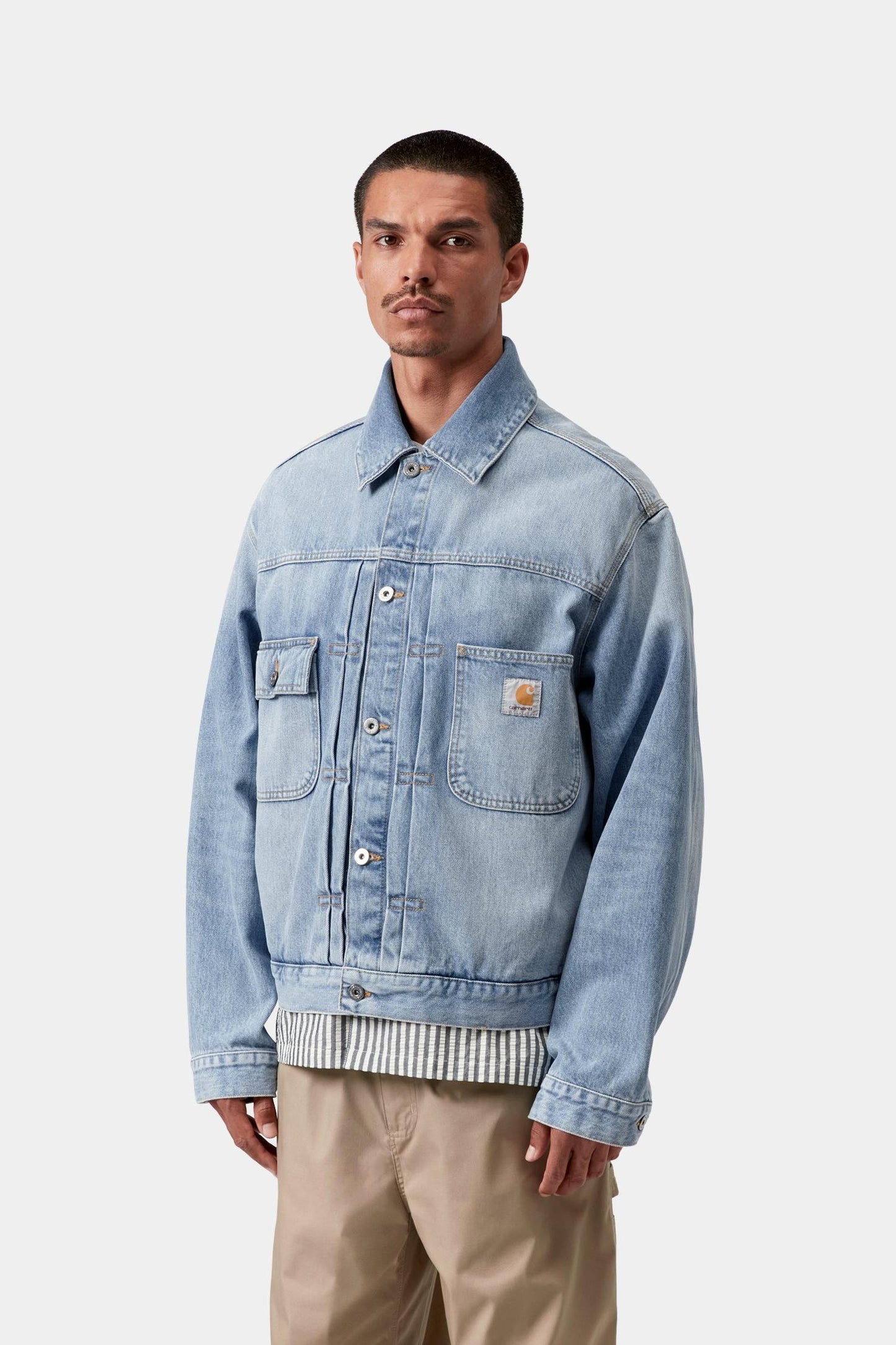 Belmar Jacket Blue (Heavy Worn Bleached)