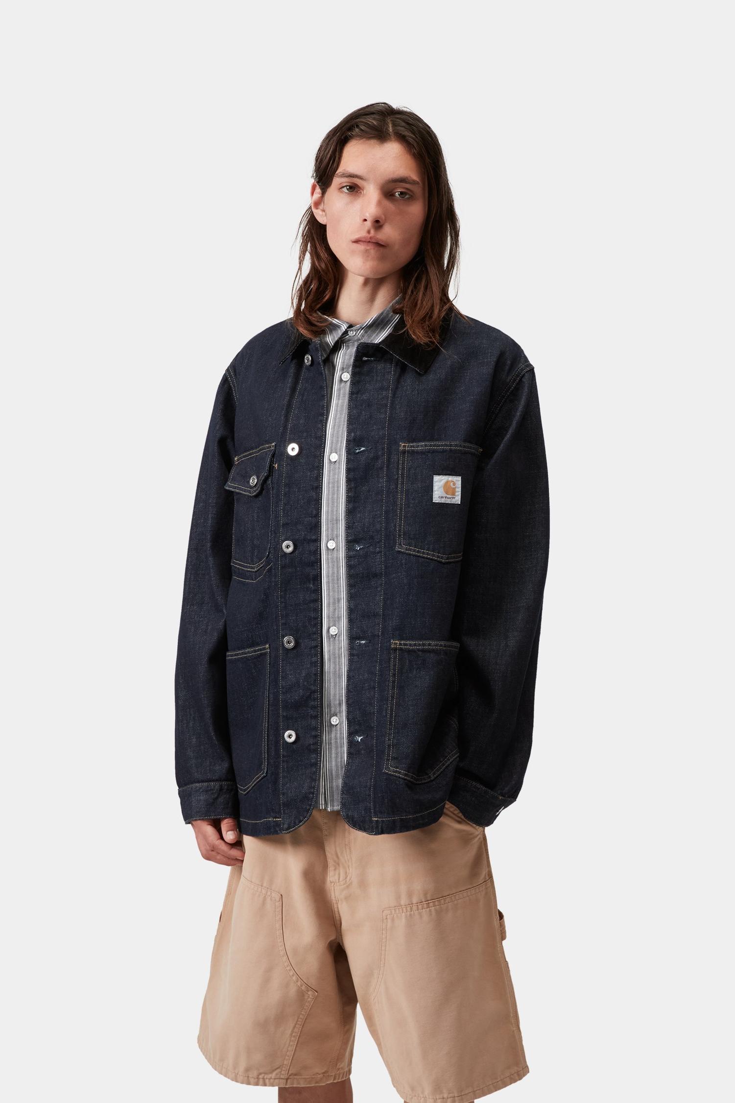 Warren Chore Coat Blue / Black